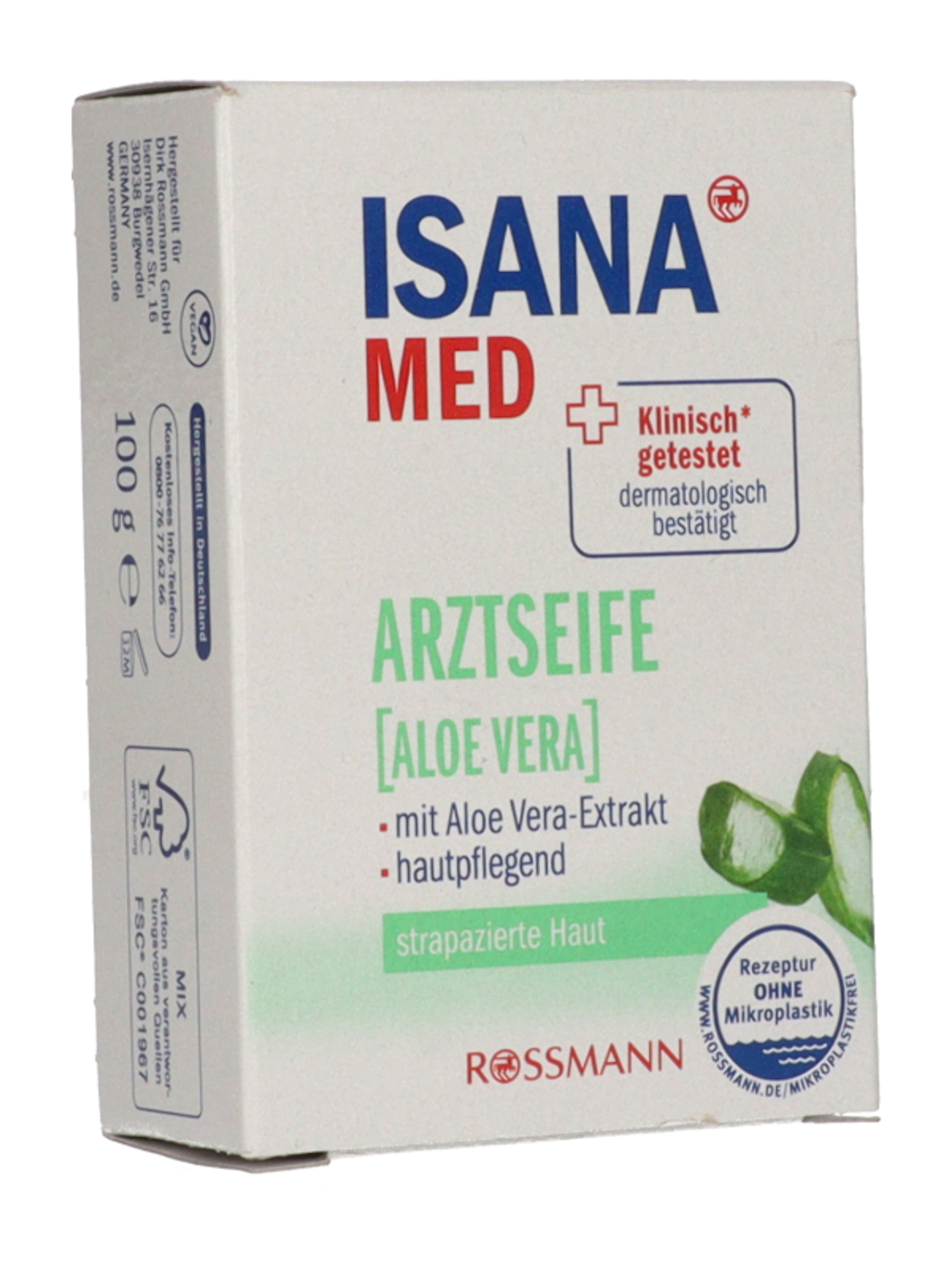 Isana Med orvosi szappan aloe vera - 100 g-5