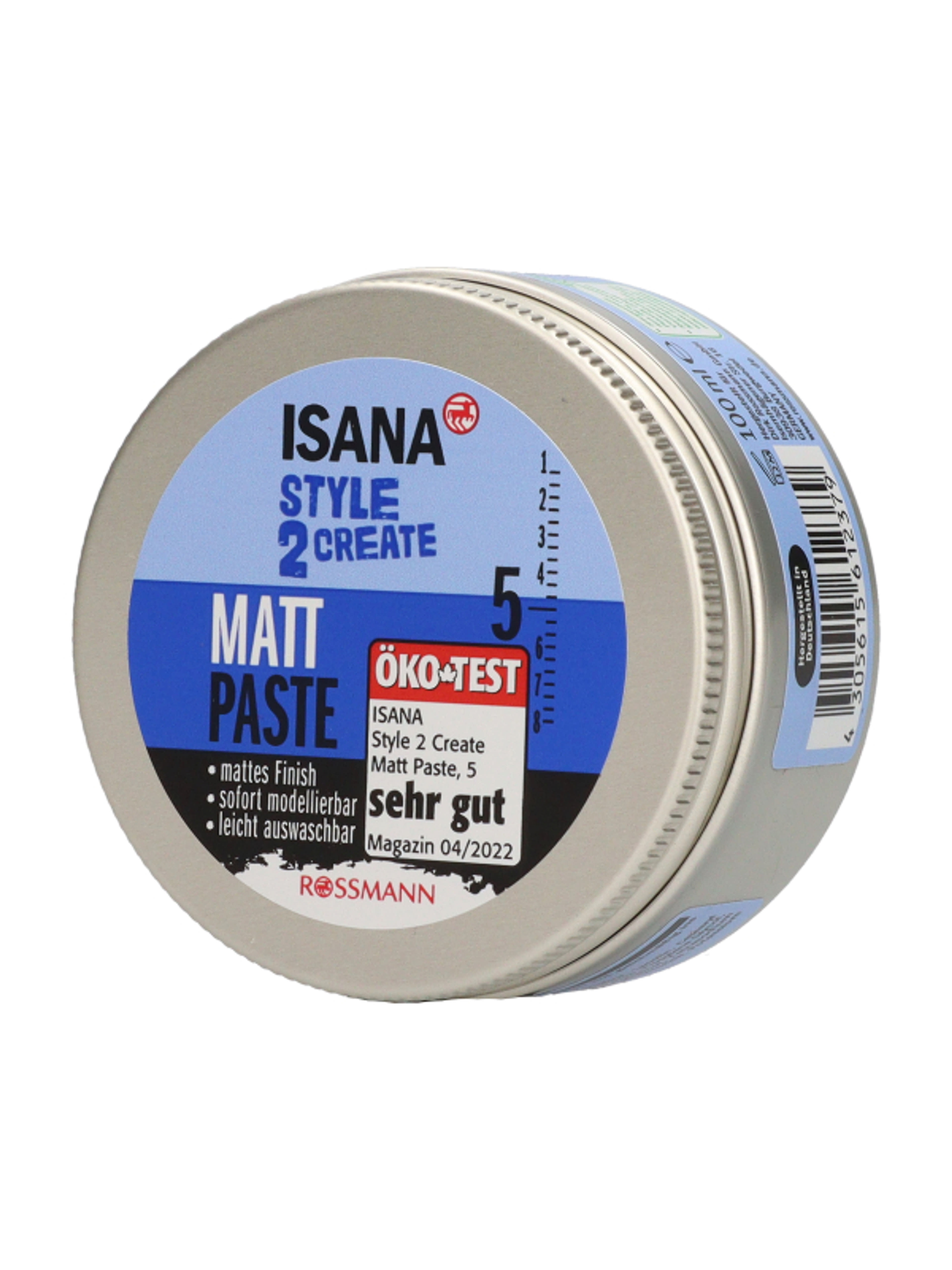 Isana Hair Style 2 Create Matt hajformázó krém - 100 ml-4