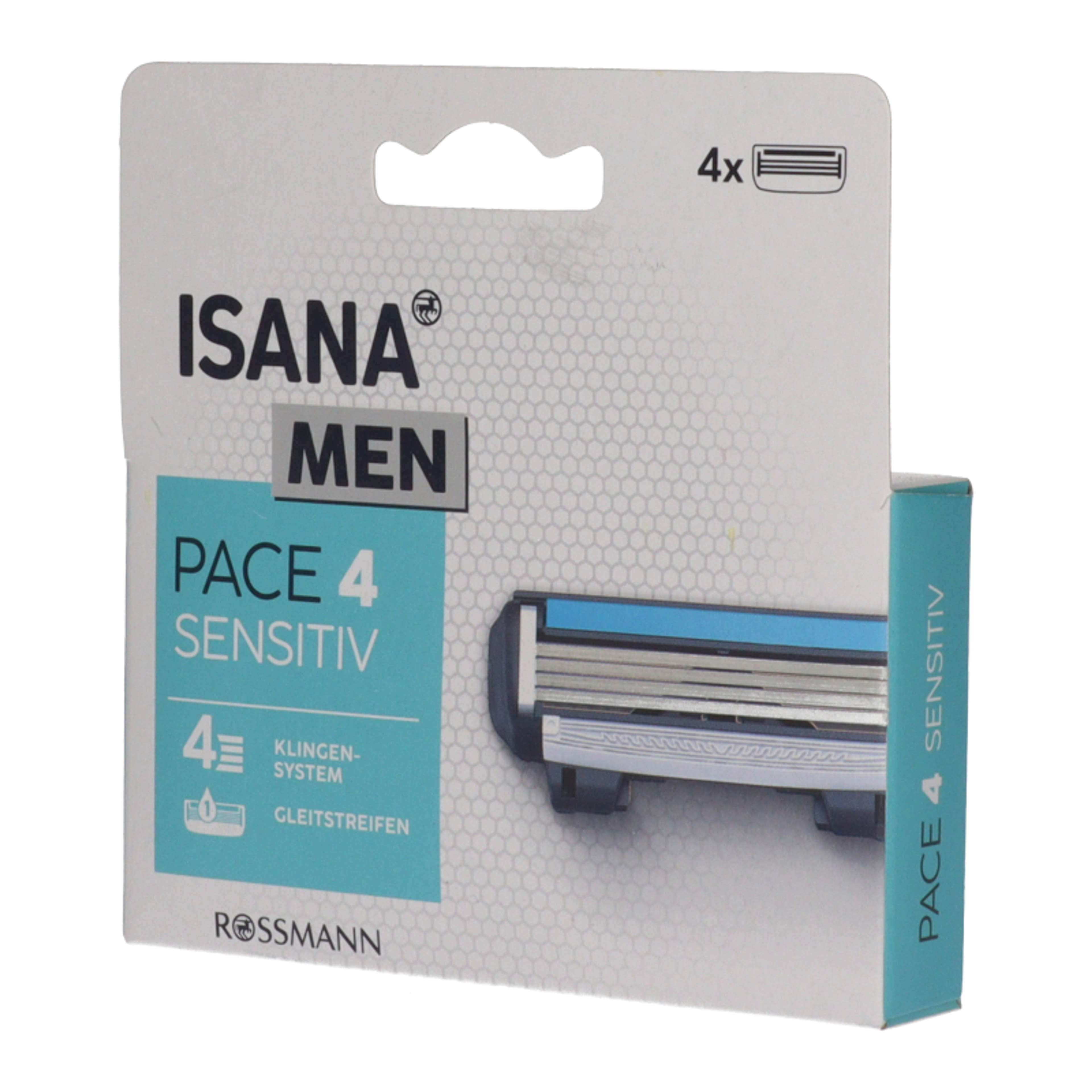 Isana Men 4 pengés borotva betét - 4 db-3