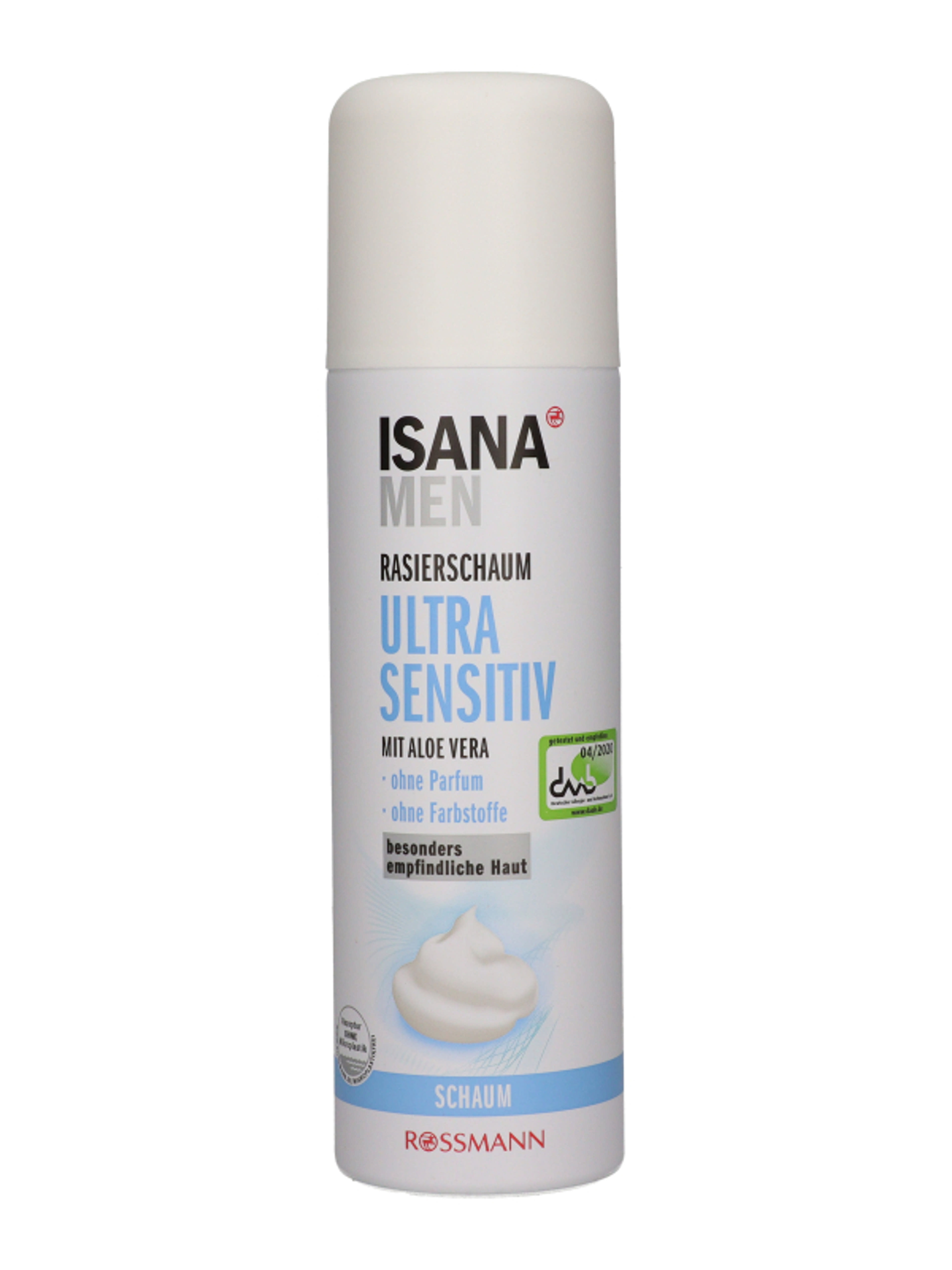 Isana Men Ultra Sensitive borotvahab - 300 ml