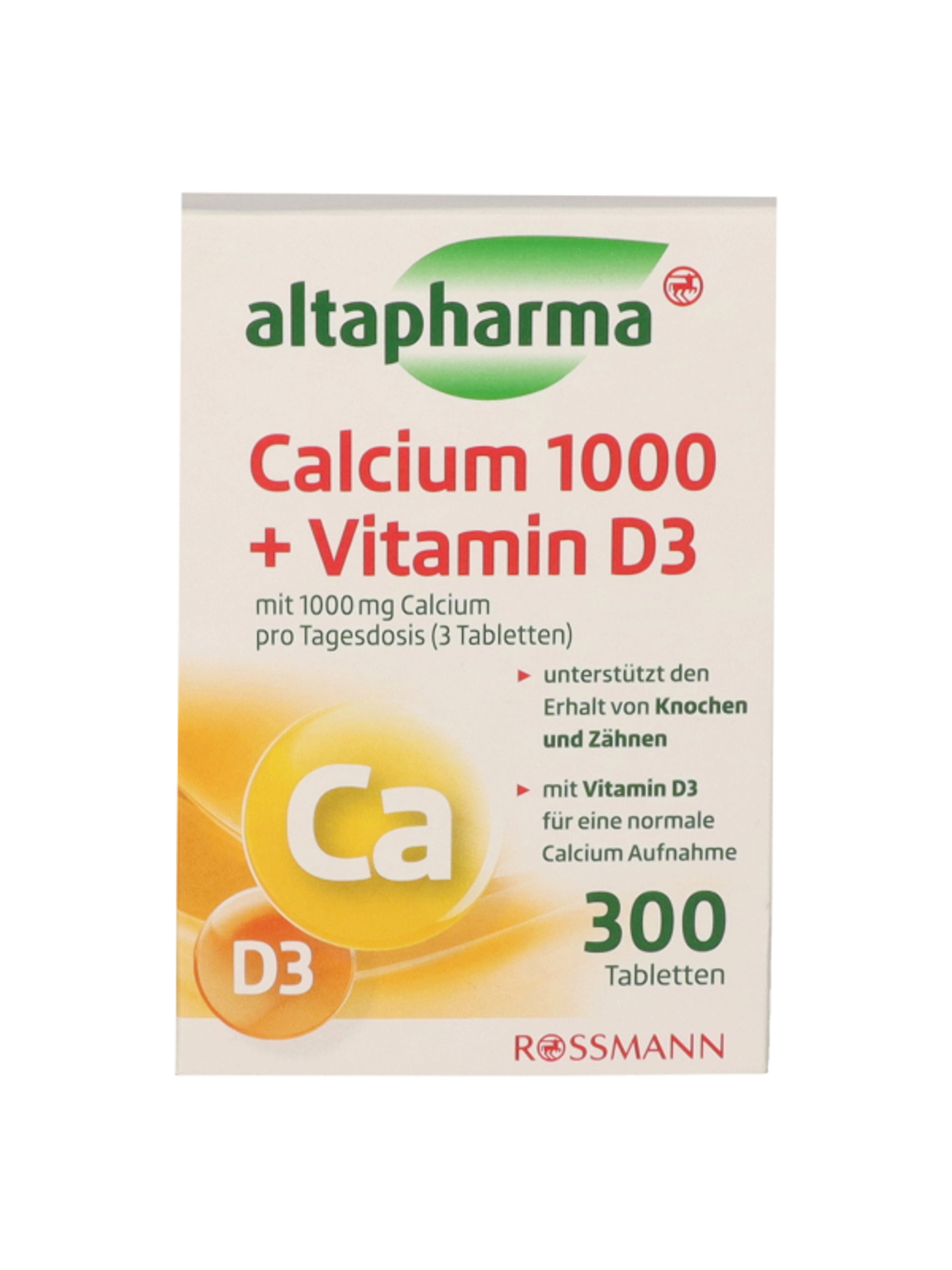 Altapharma CA+D3 Tabletta - 300 db