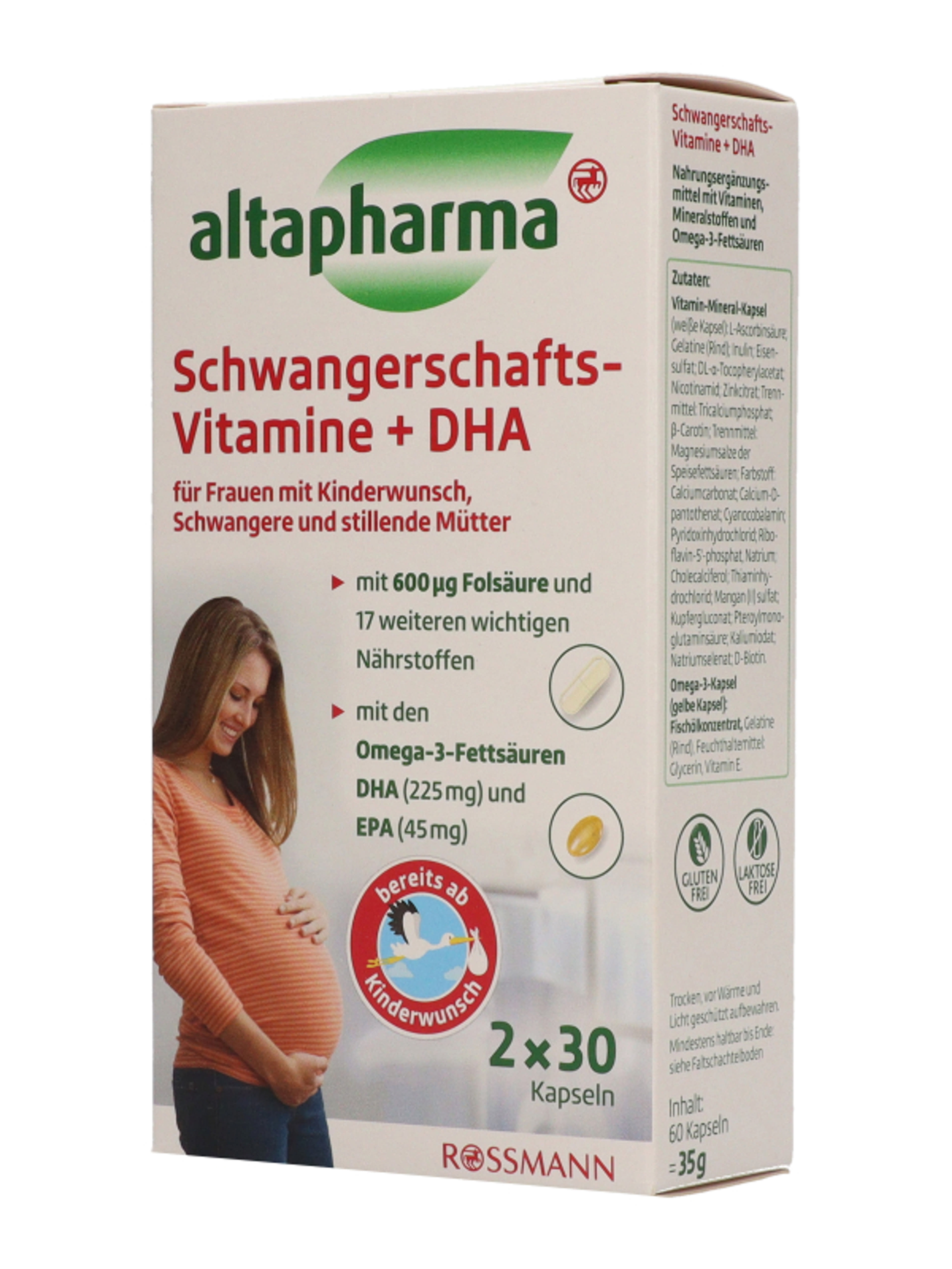 Alapharma terhesvitamin + DHA - 60 db-3