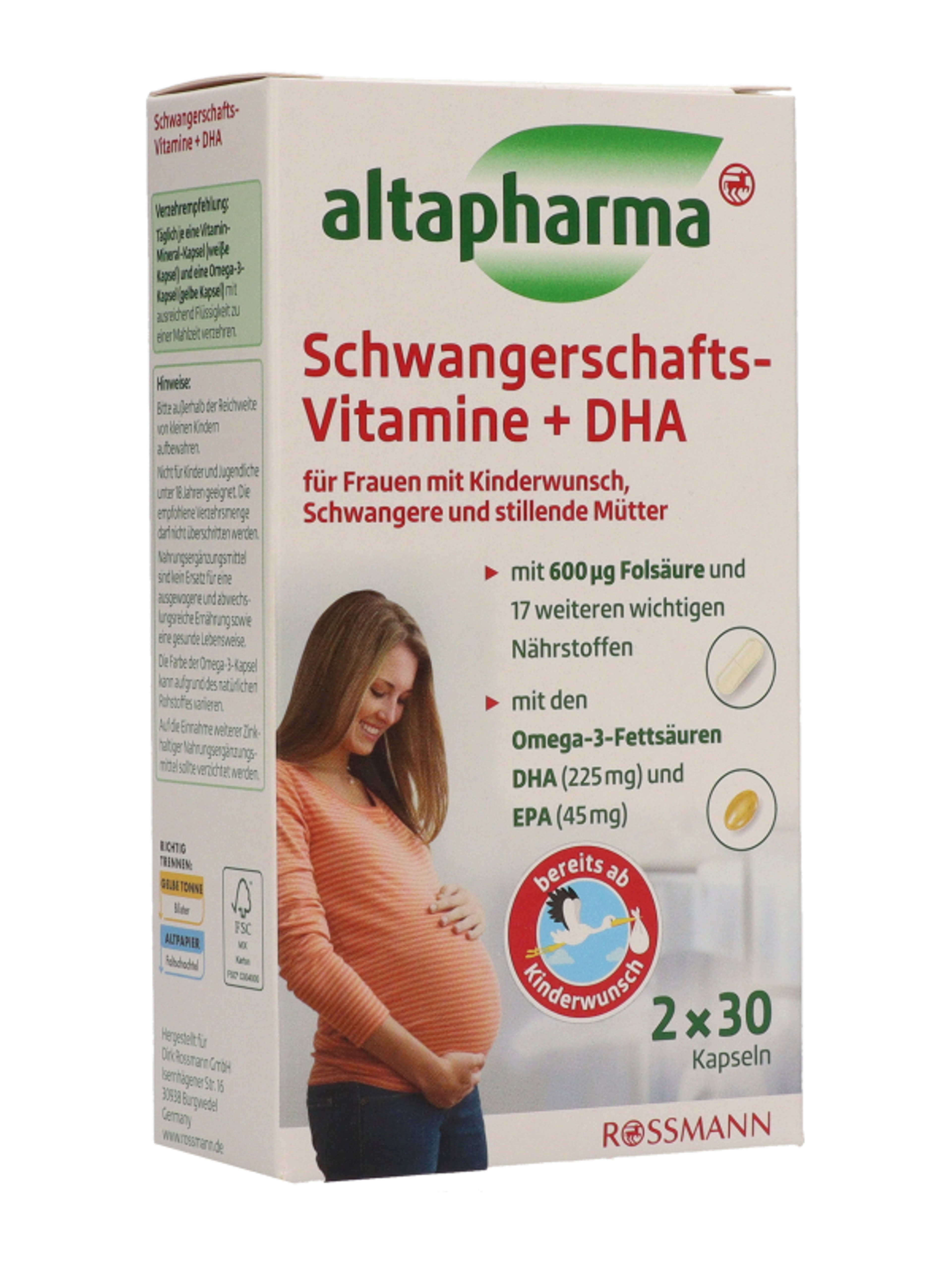 Alapharma terhesvitamin + DHA - 60 db-5