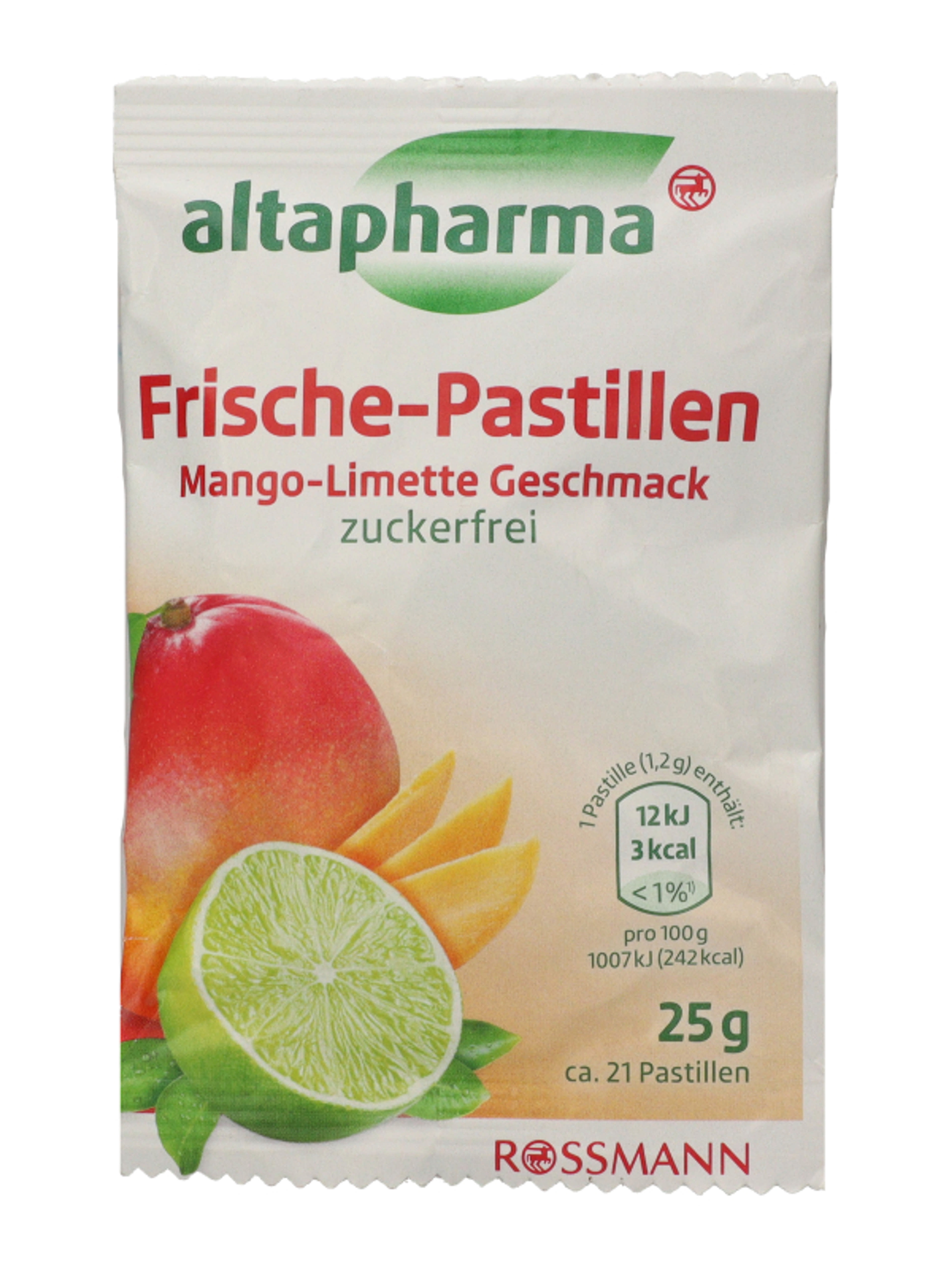 Altapharma frissítő cukorka bogyós gyümölcs/mangó/lime - 25 g-2
