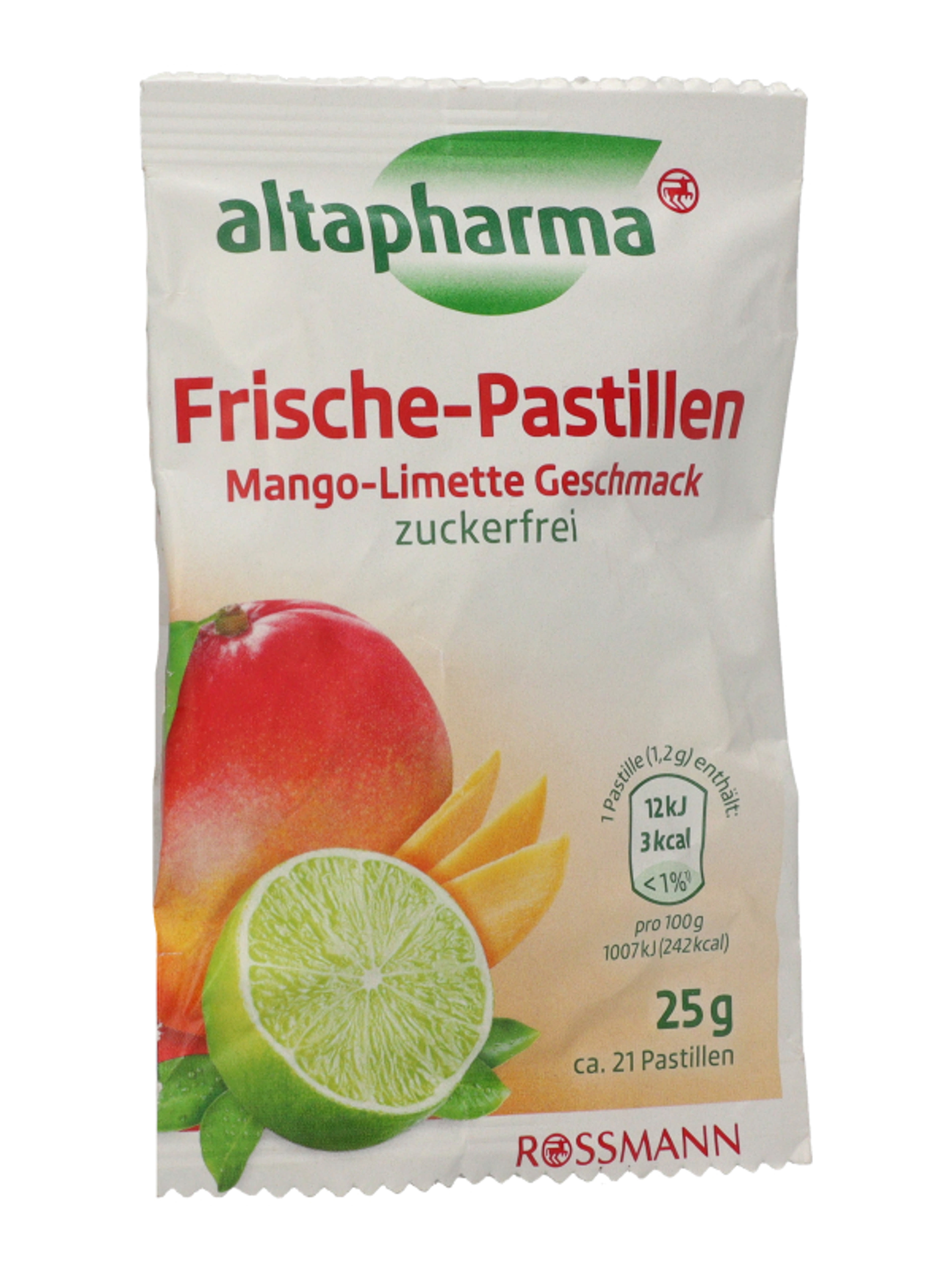 Altapharma frissítő cukorka bogyós gyümölcs/mangó/lime - 25 g-4
