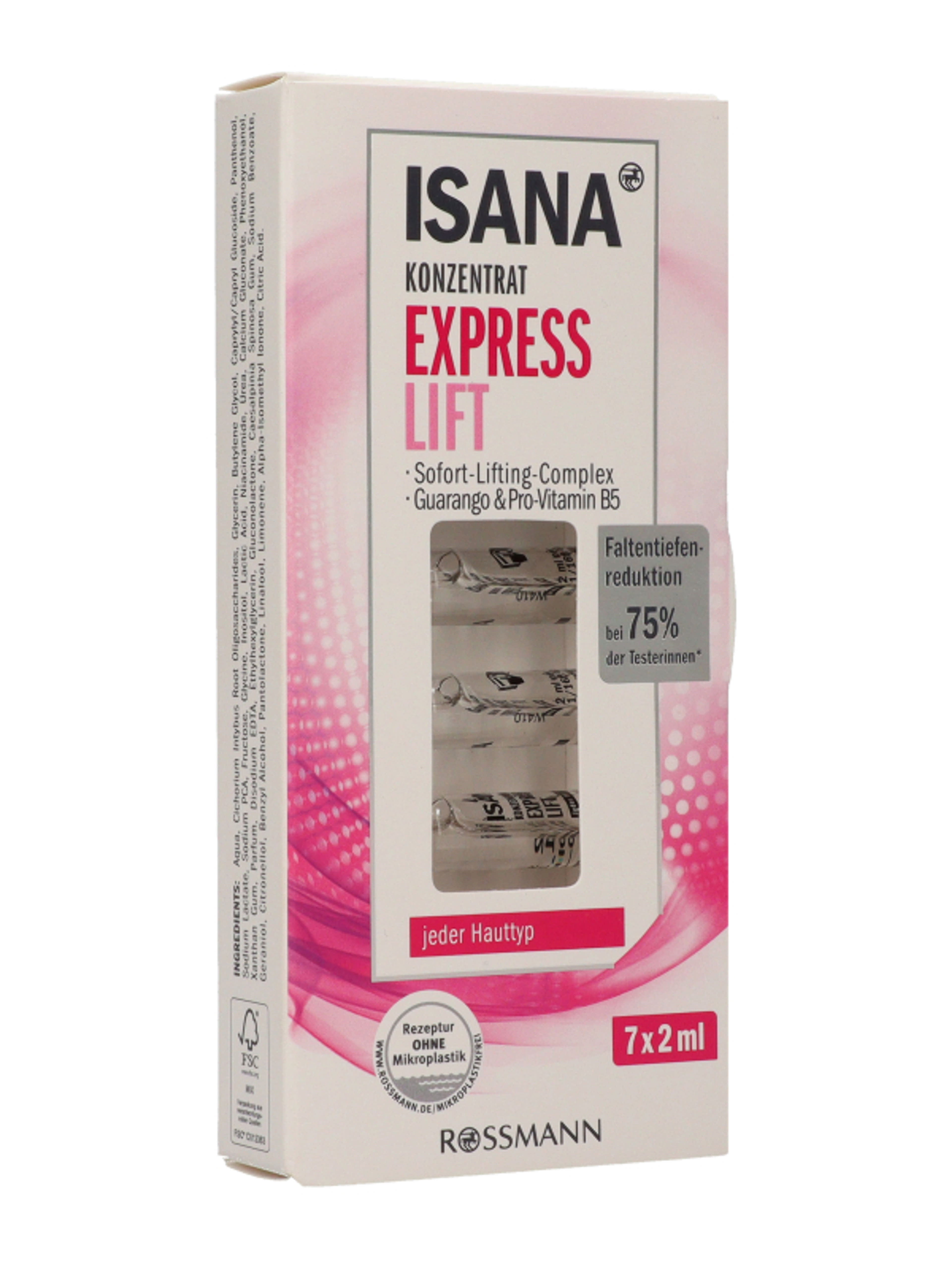 Isana express lift koncentrátum ampulla 7 x 2 ml - 7 db-6