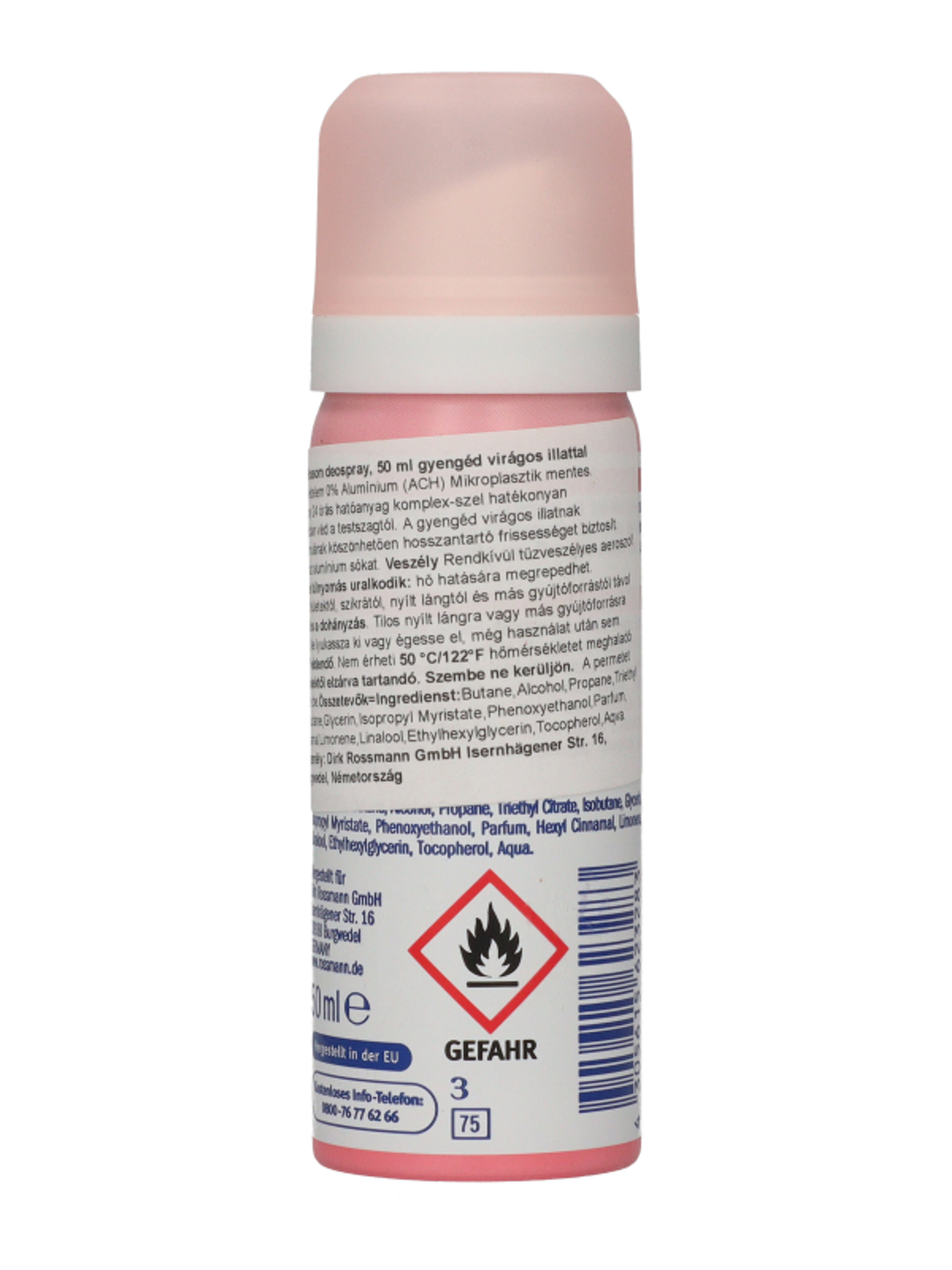 Isana Soft Blossom mini női dezodor - 50 ml-5