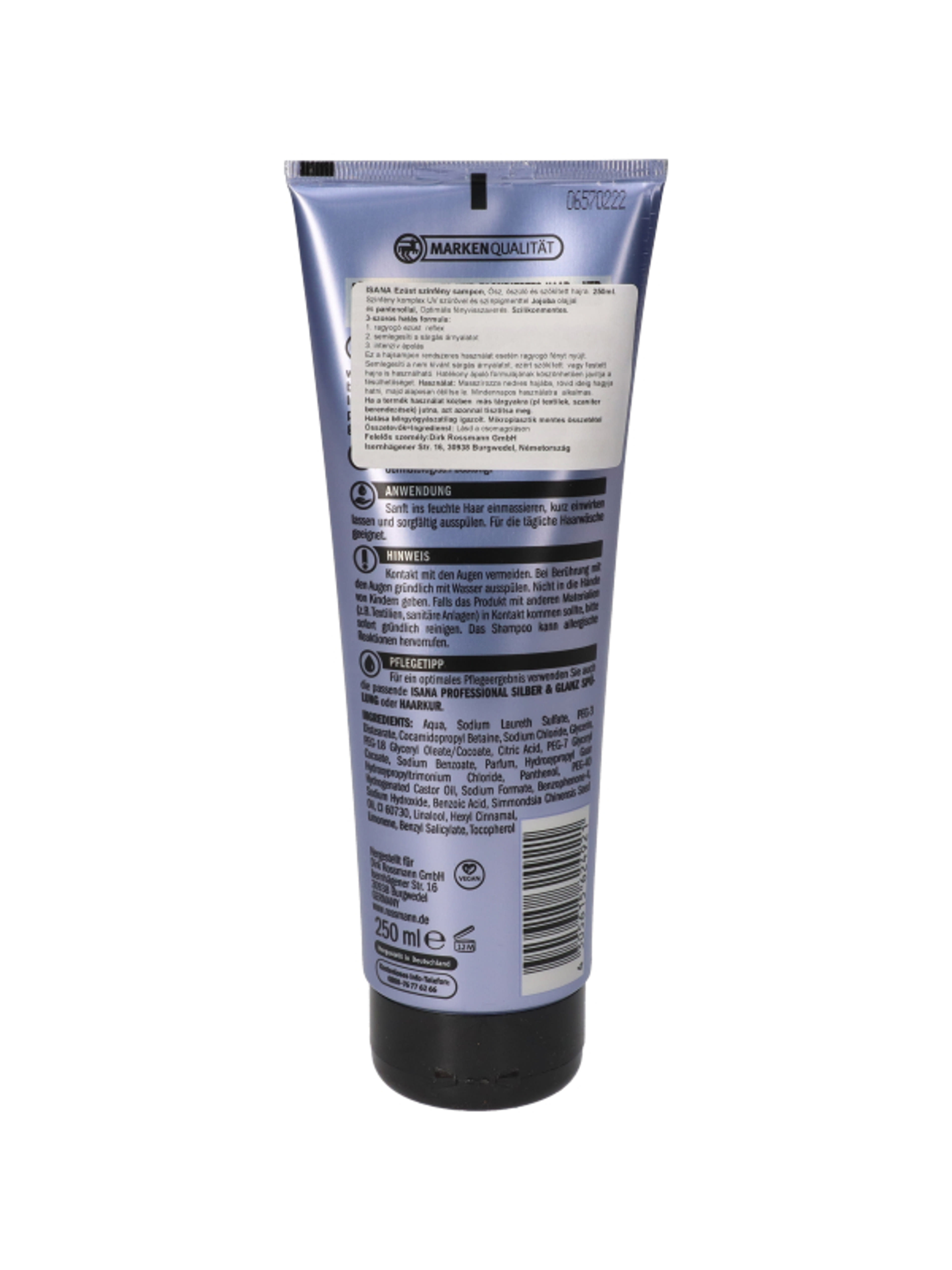 Isana Hair Professional Silver sampon - 250 ml-3