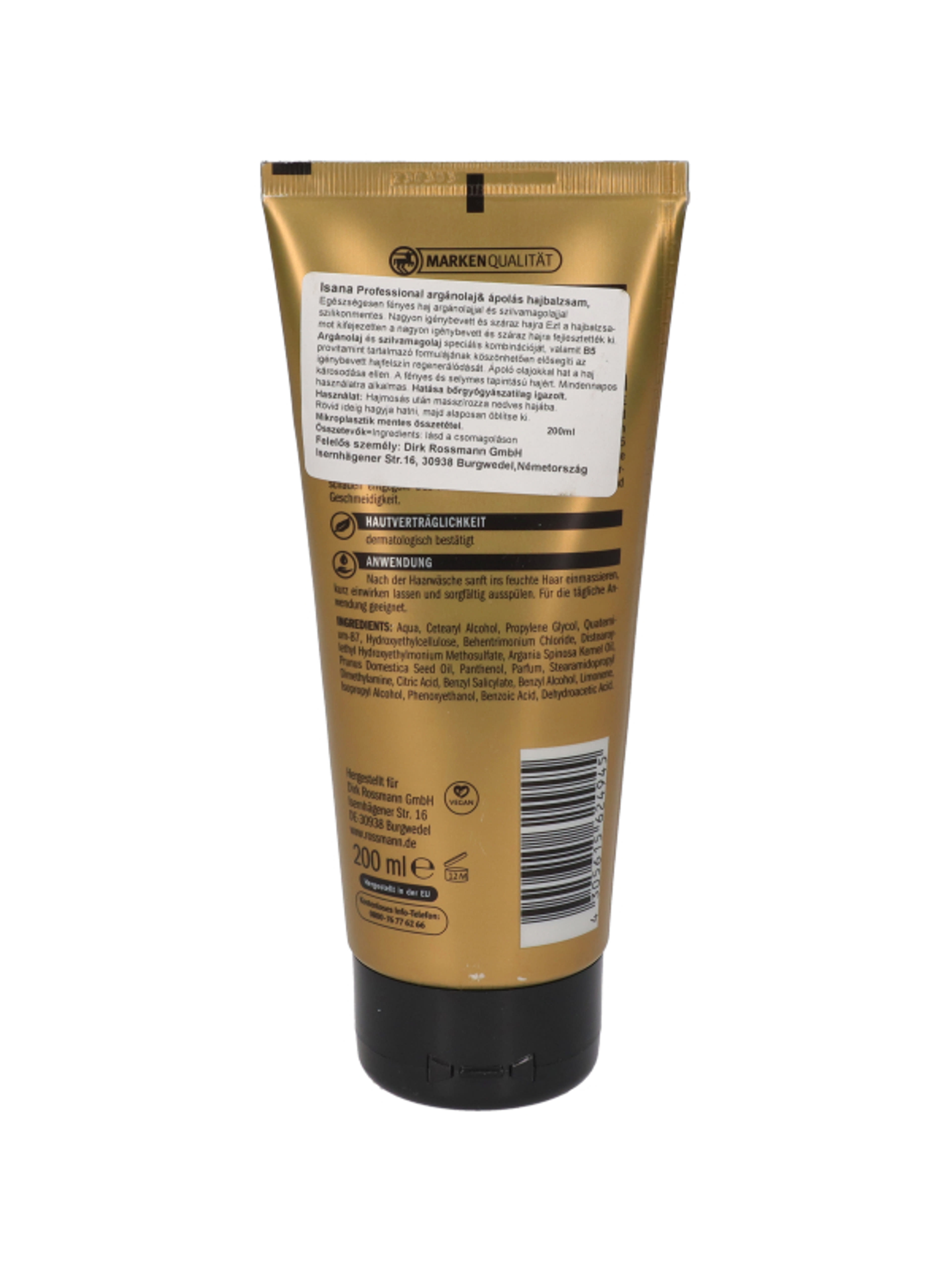 Isana Hair Professional Oil Care hajbalzsam - 200 ml-3