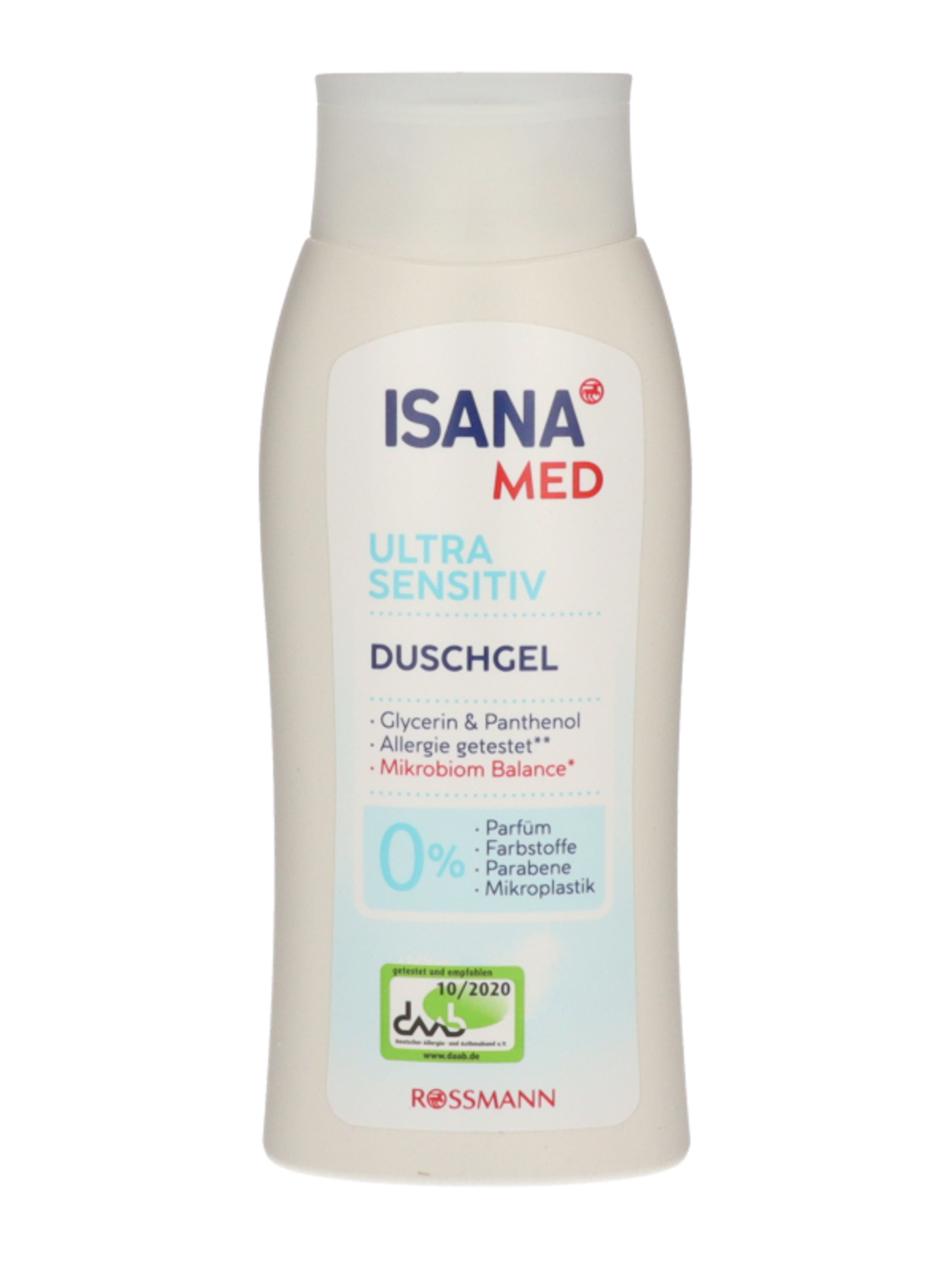 Isana Med Ultra Sensitive tusfürdő - 250 ml