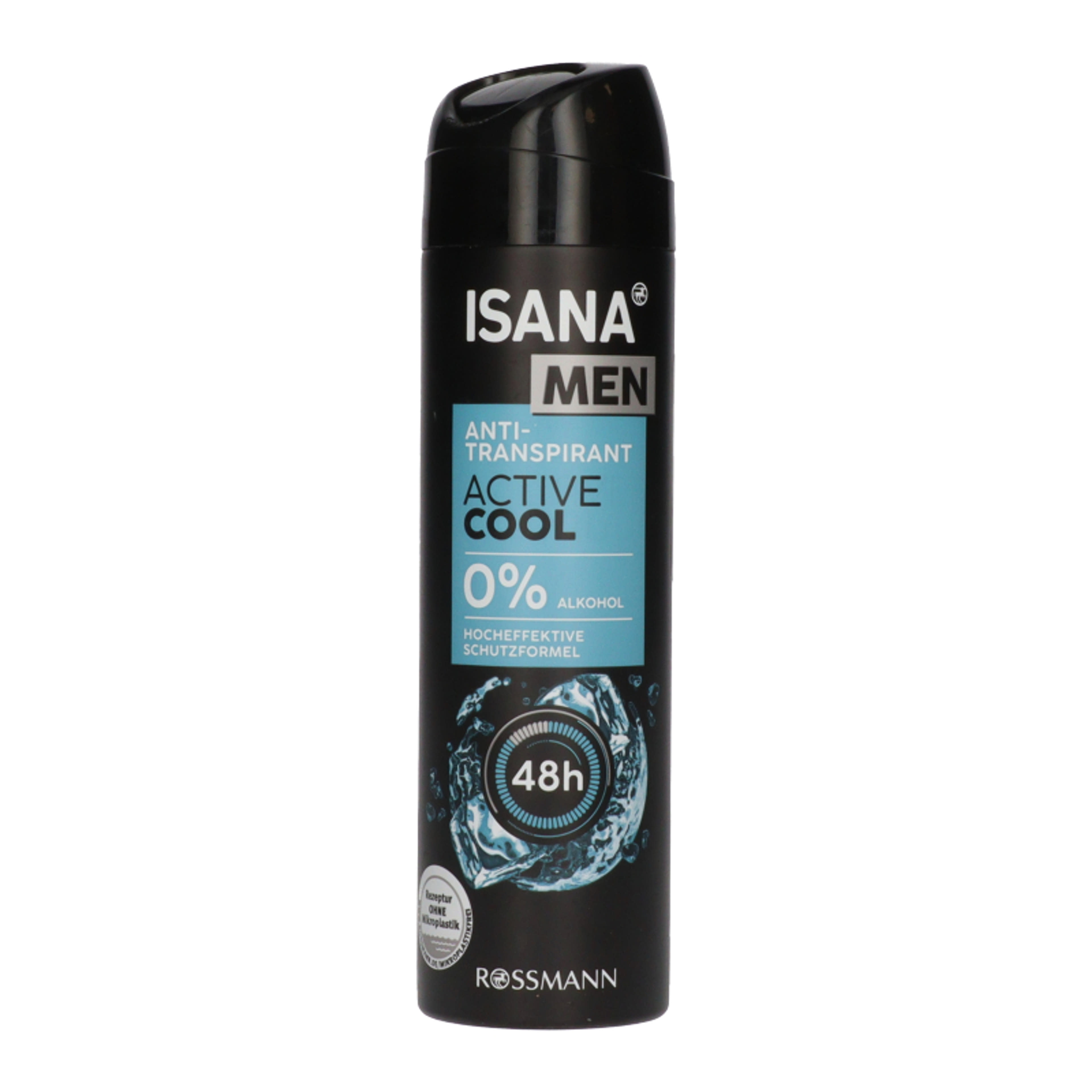 Isana Men Active Cool férfi dezodor - 150 ml