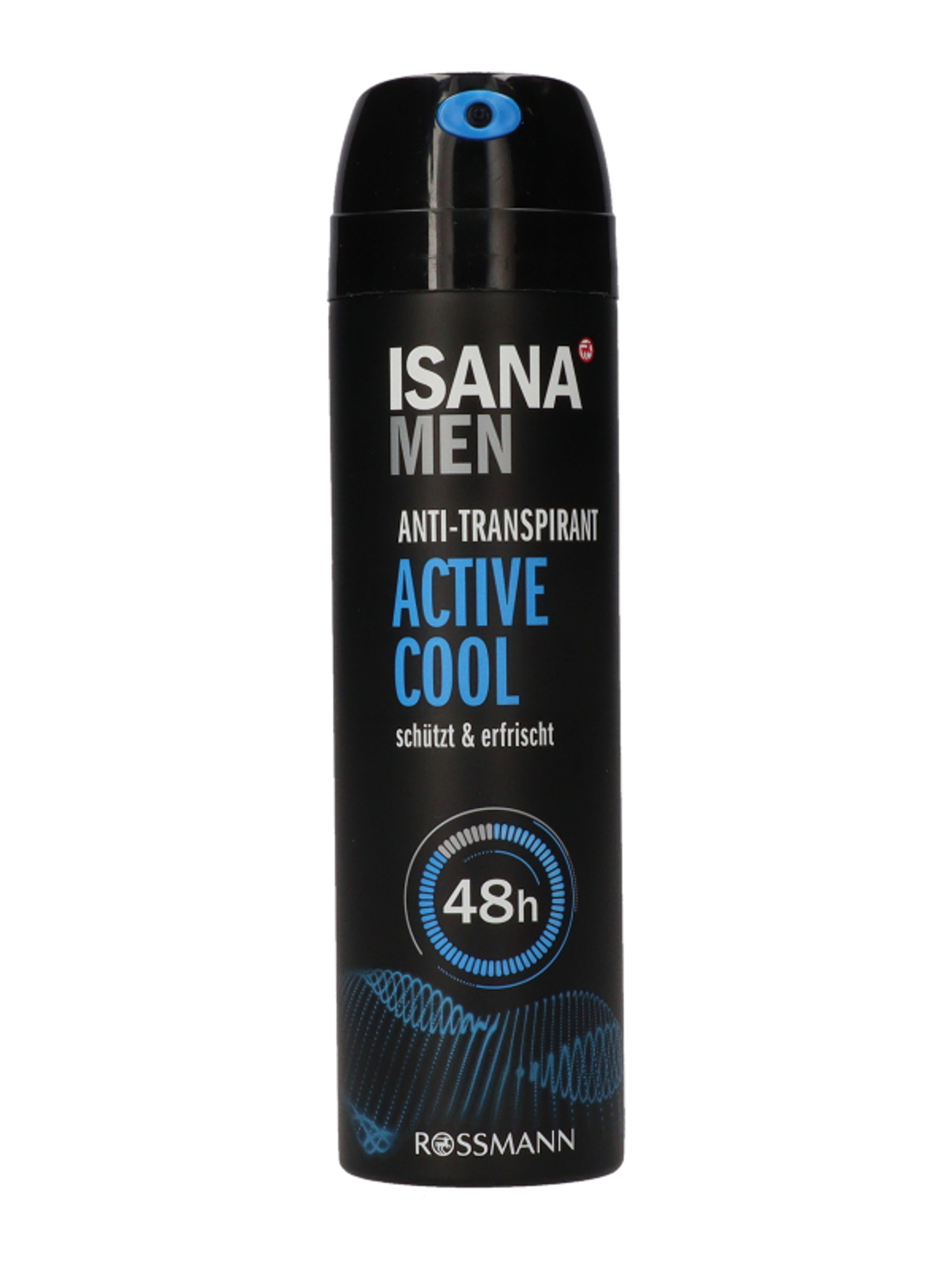 Isana Men Active Cool férfi dezodor - 150 ml