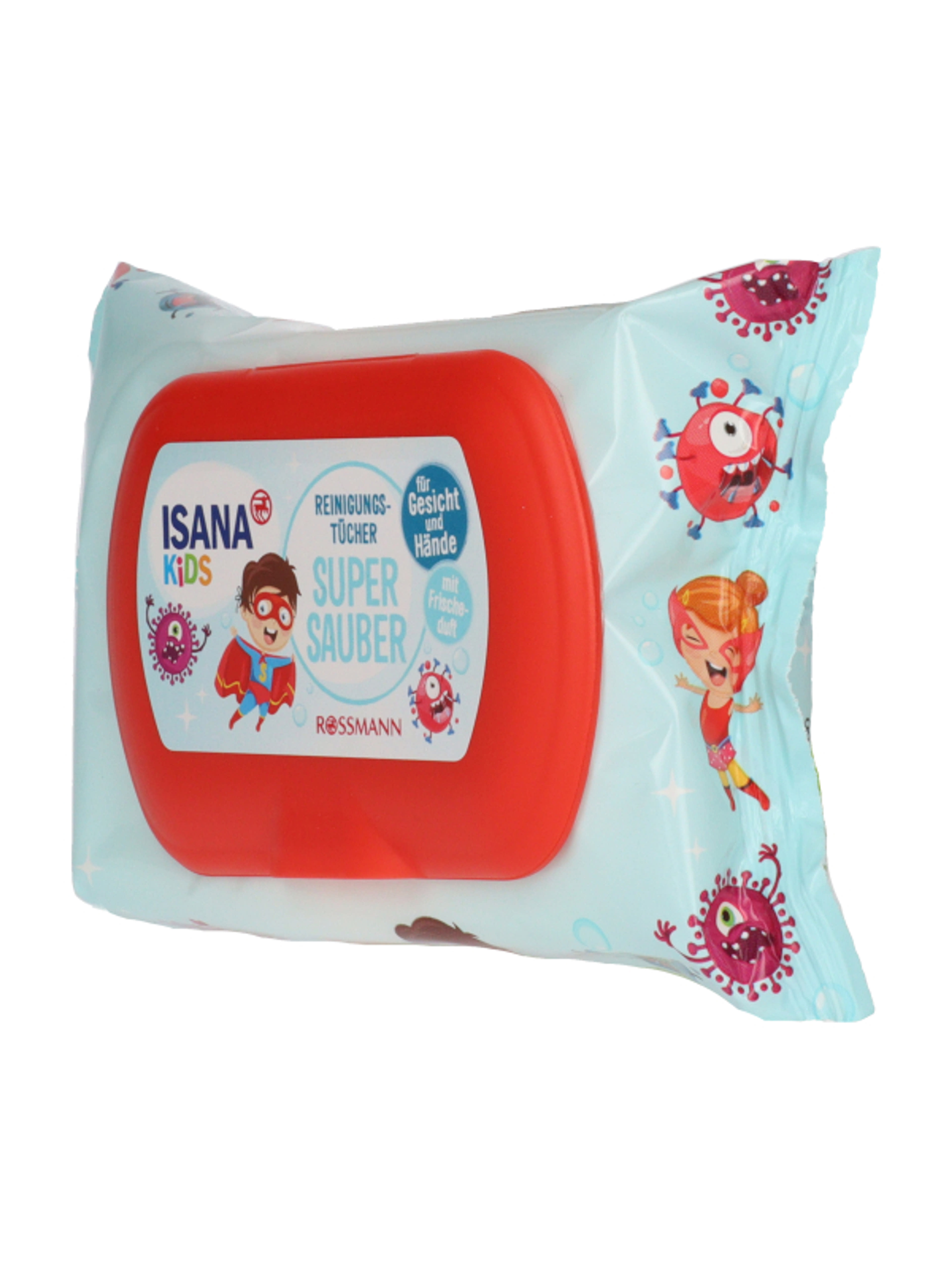 Isana Kids Nedves Tisztítókendő - 20 db-3