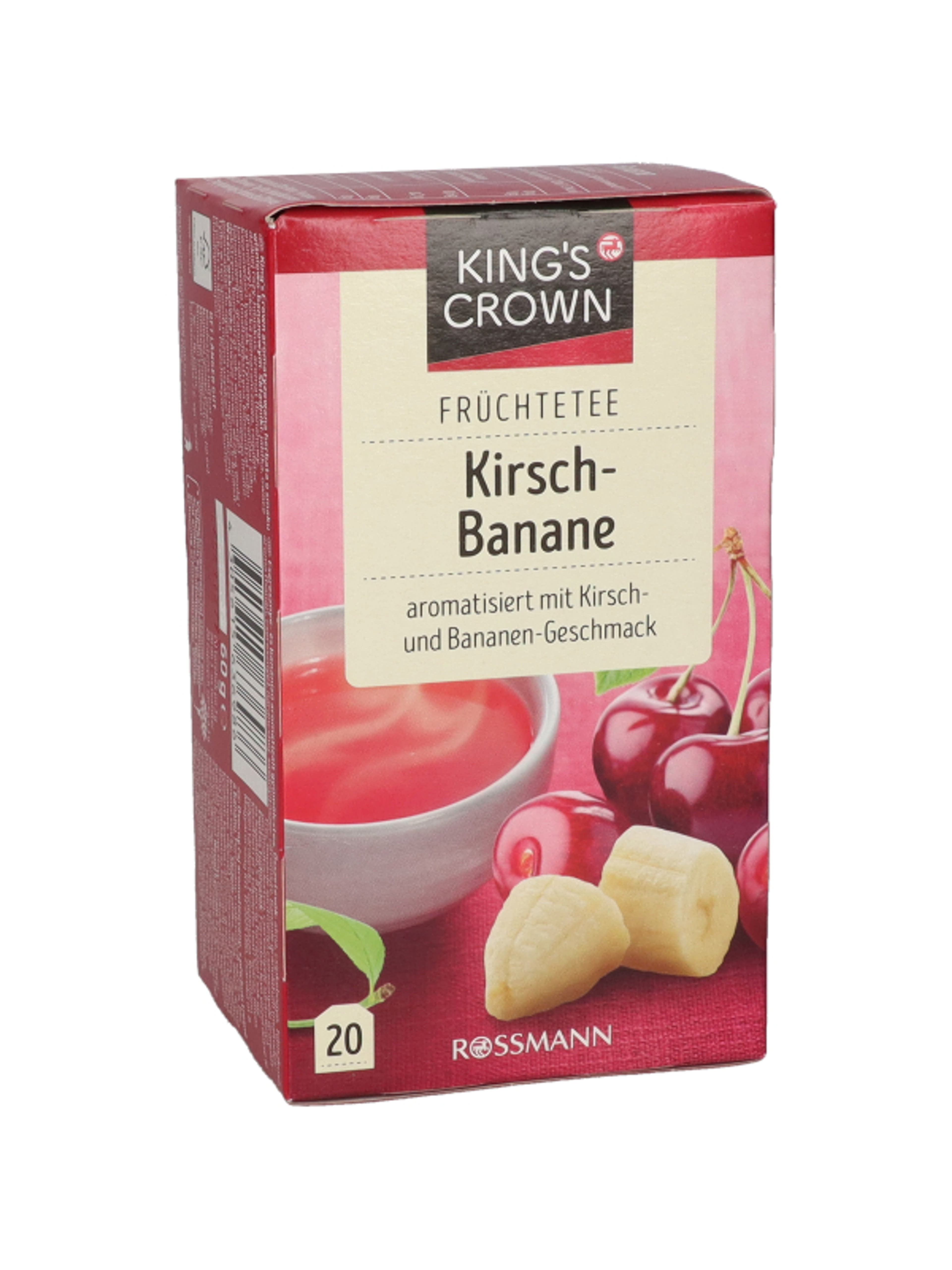 King's Crown Tea cseresznye-banán ízben - 60 g-3