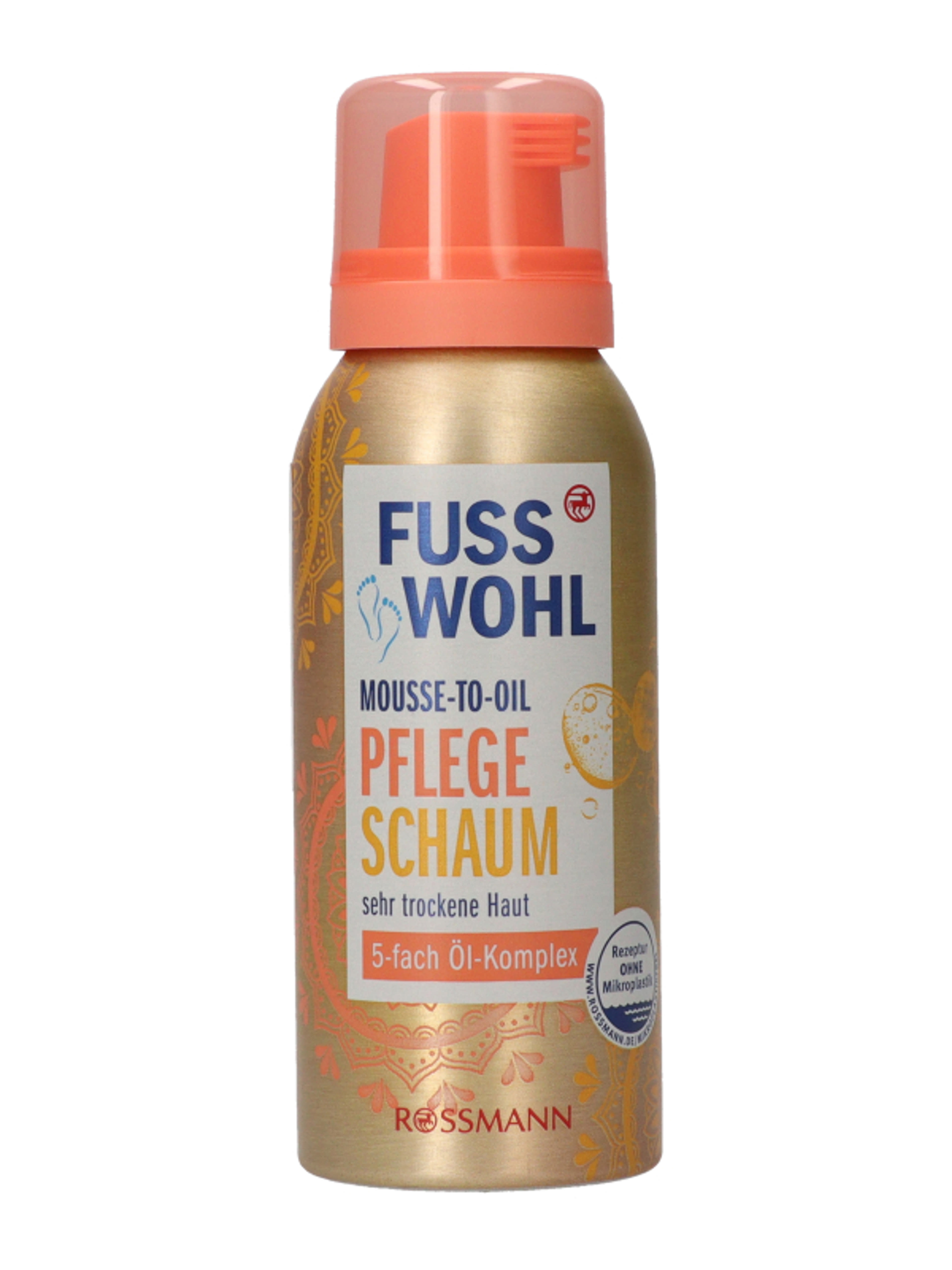 Fuss Wohl mousse to oil lábápoló hab - 100 ml-3