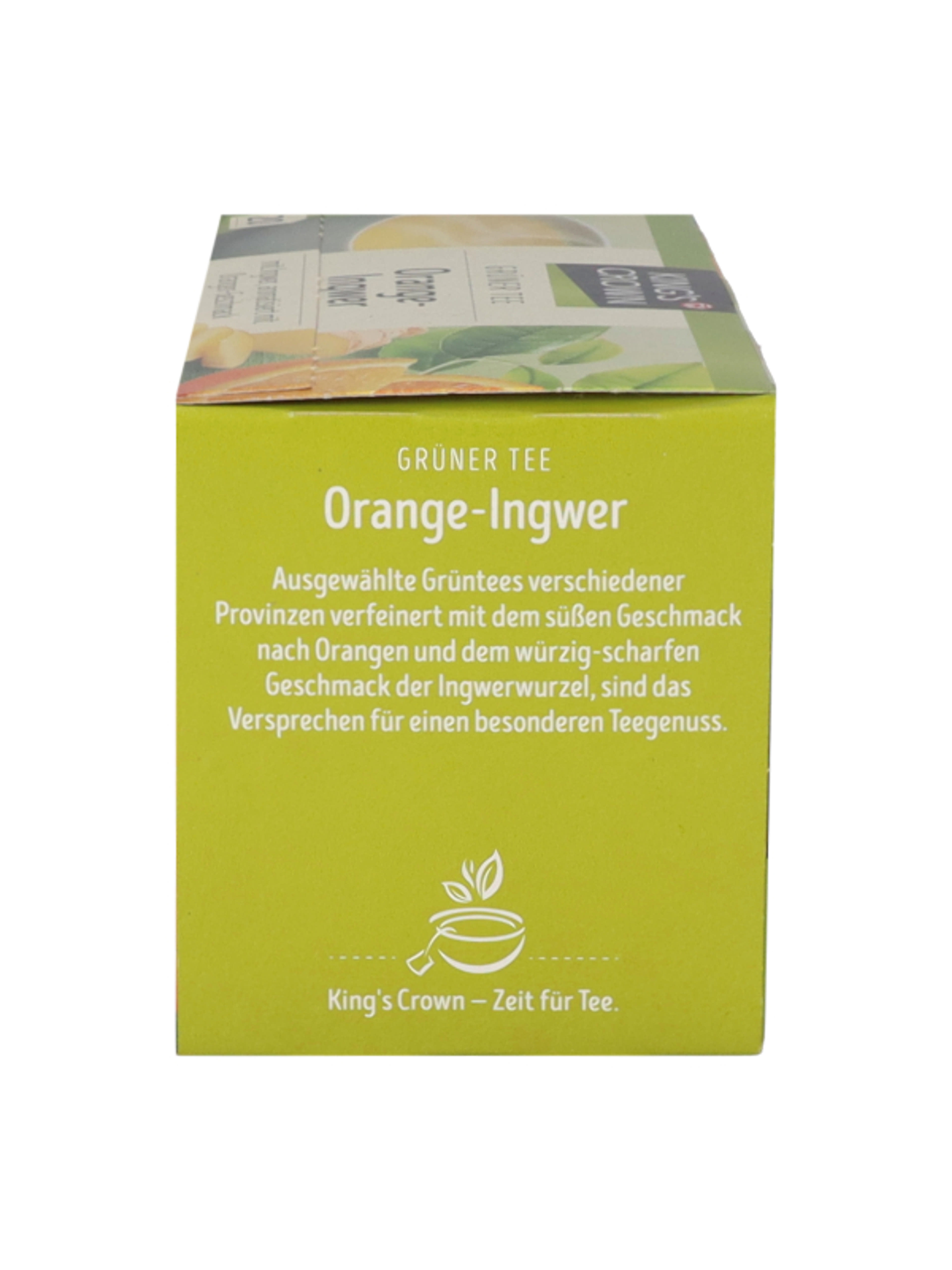 King's Crown Tea zöld tea , naracs-gyömbér - 35 g-5