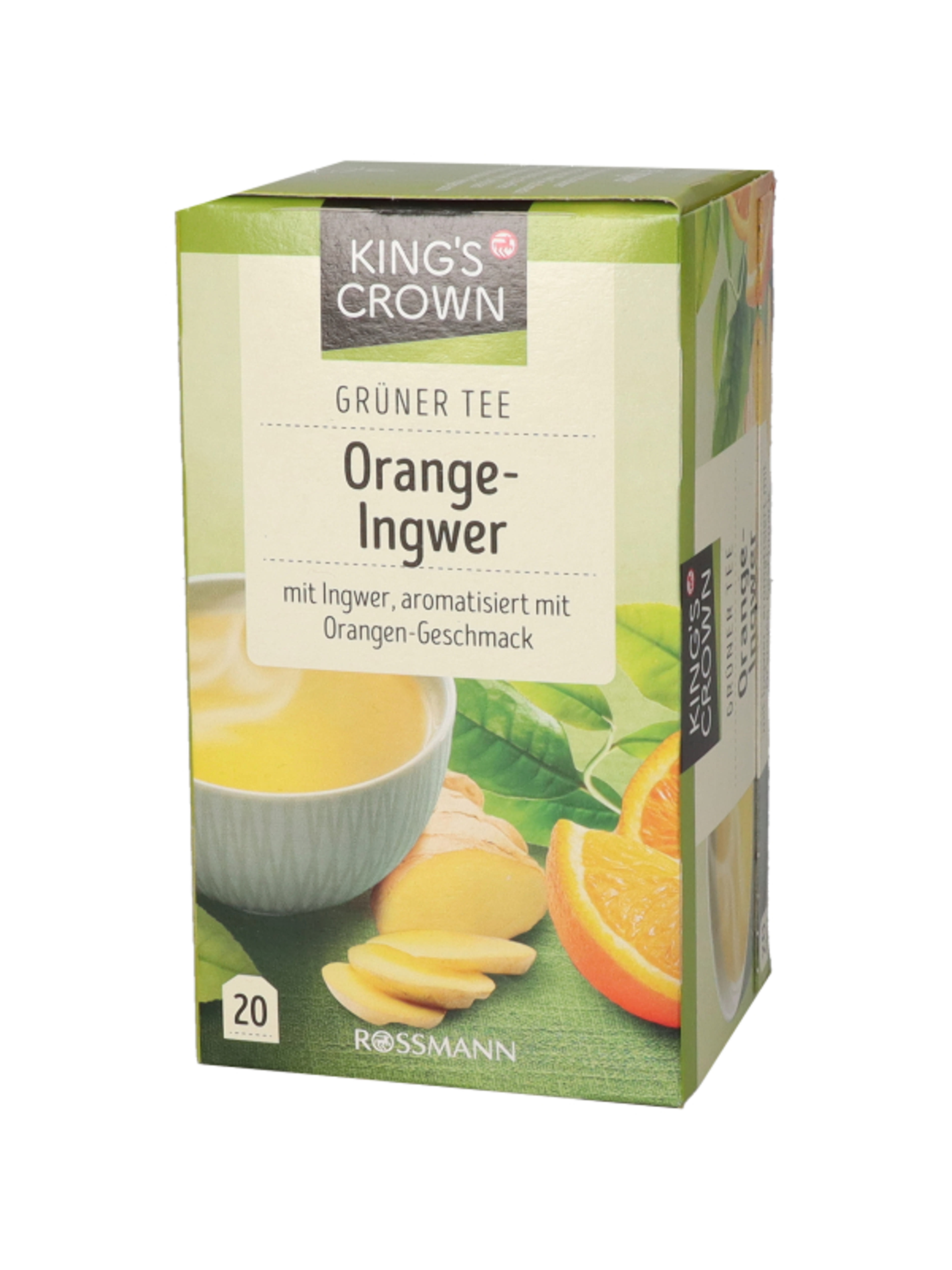 King's Crown Tea zöld tea , naracs-gyömbér - 35 g-7