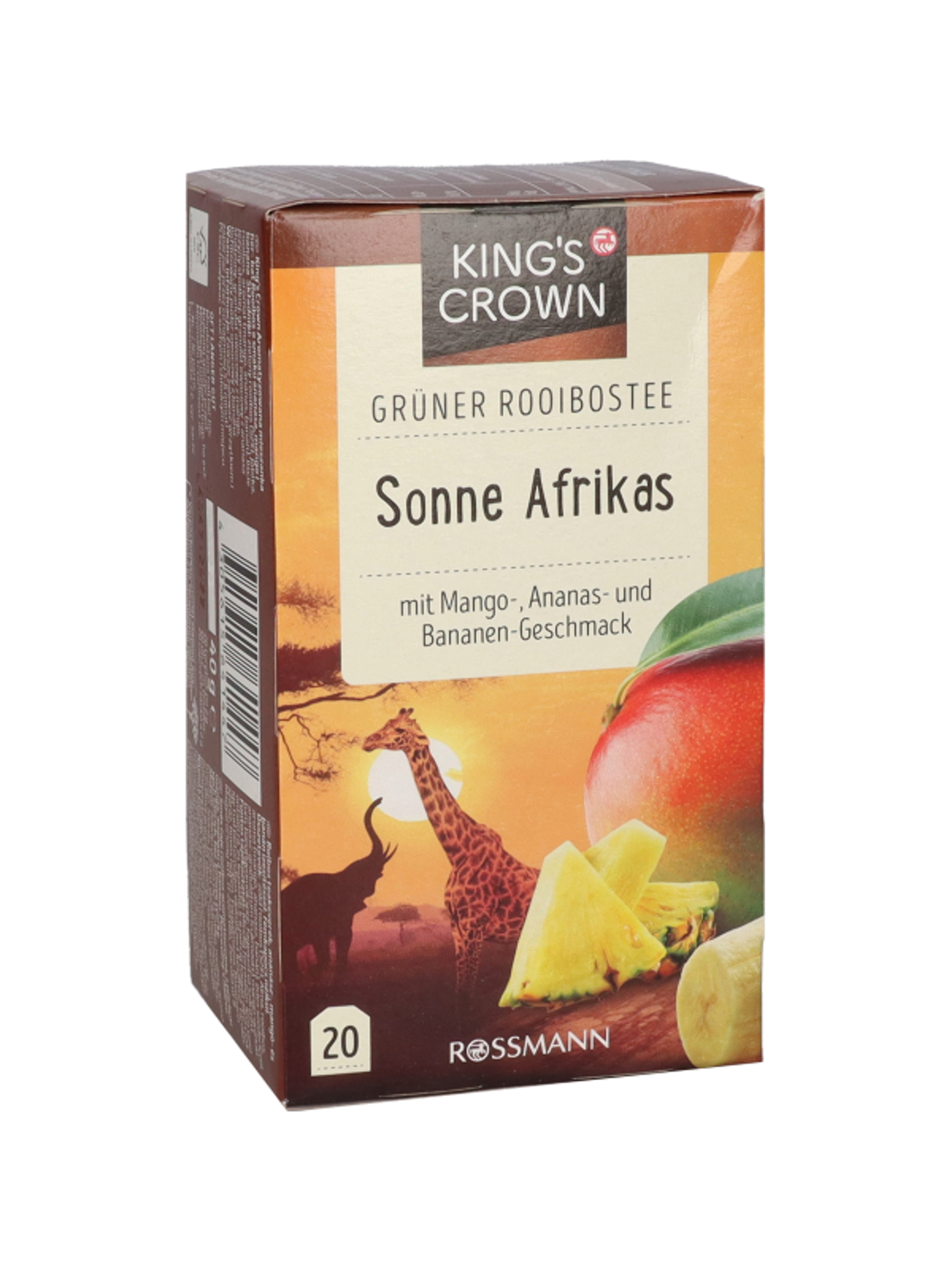 King's Crown Tea Rooibos nyári afrika ízu - 40 g-3