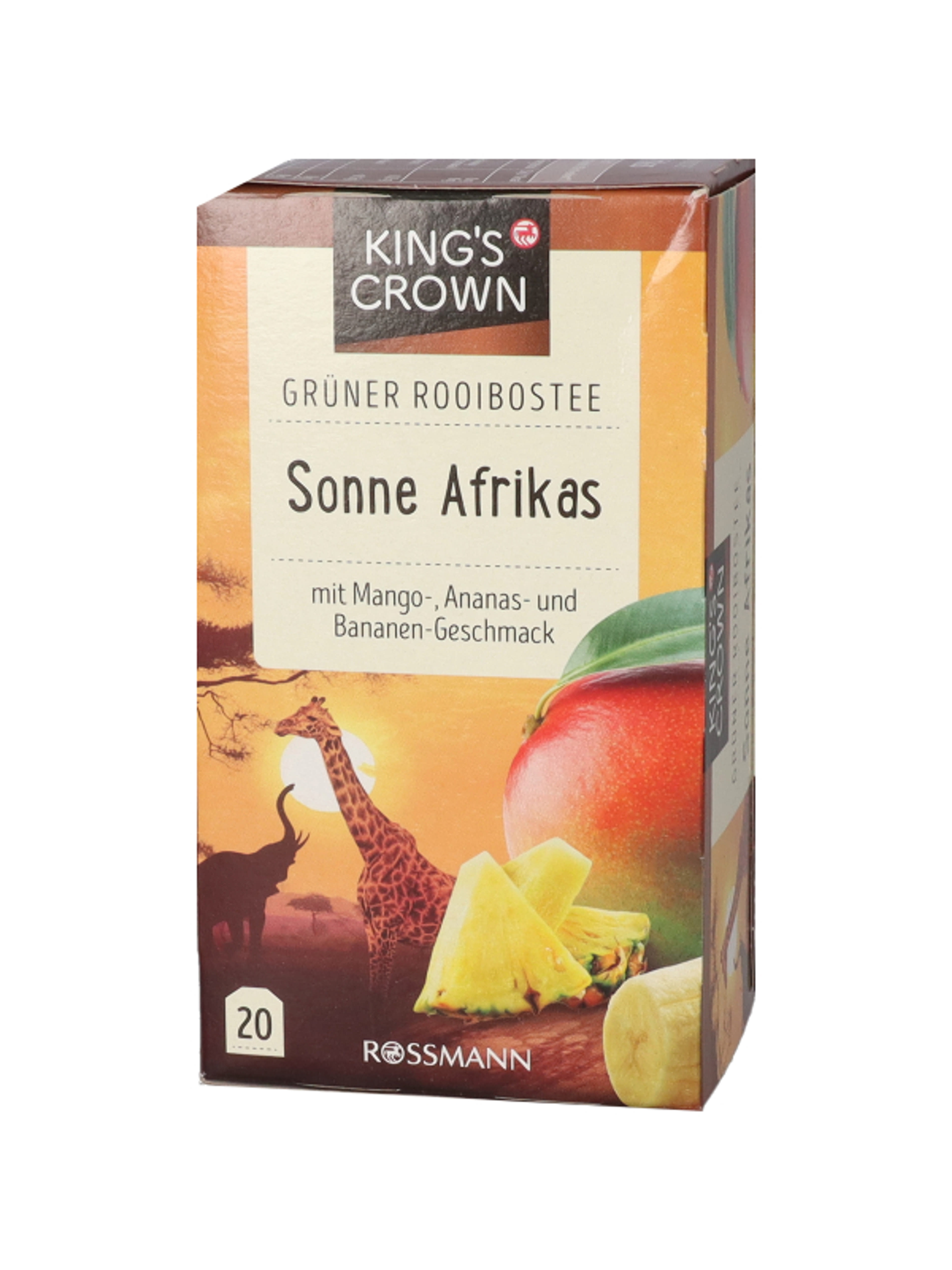 King's Crown Tea Rooibos nyári afrika ízu - 40 g-7