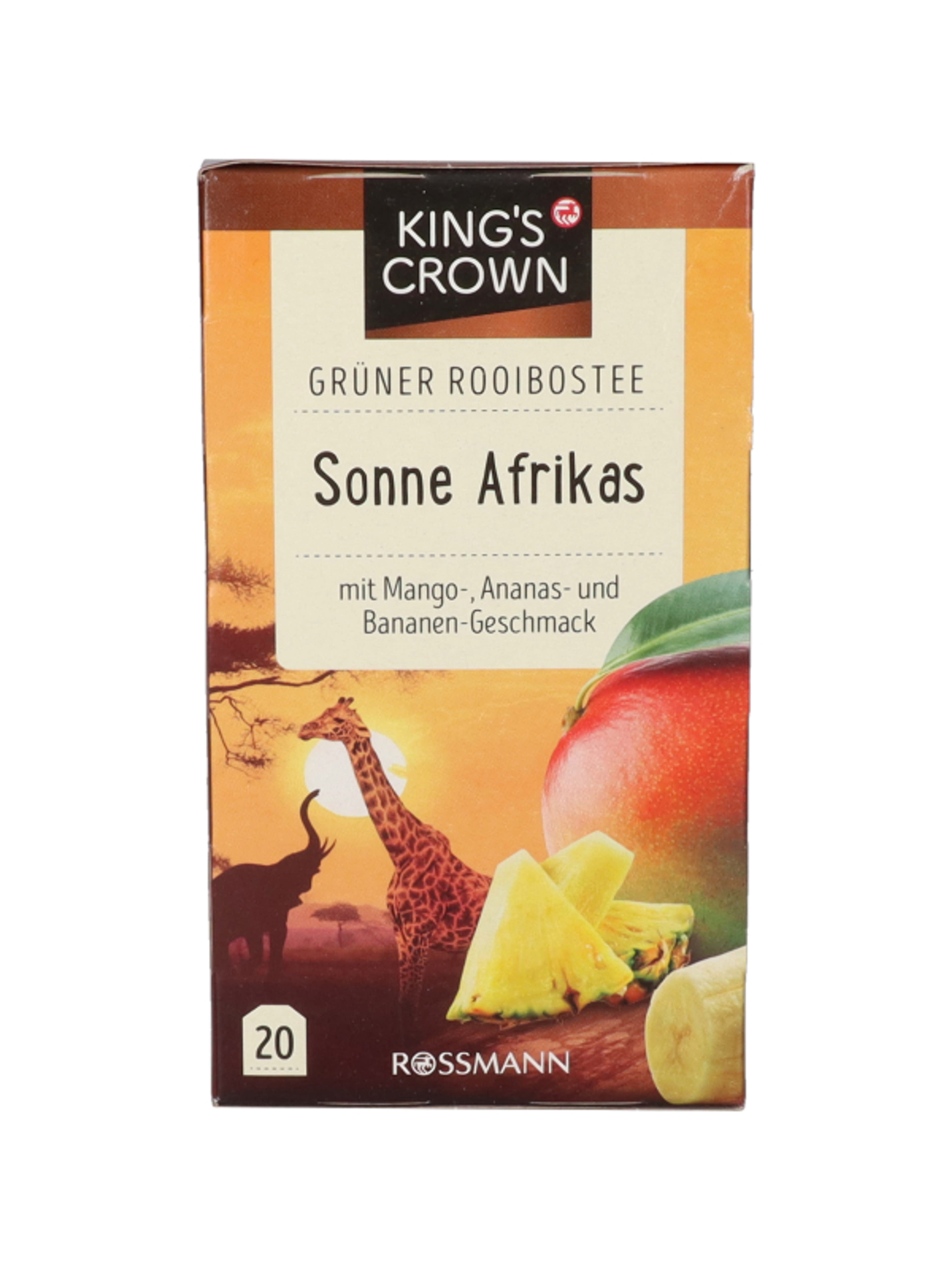 King's Crown Tea Rooibos nyári afrika ízu - 40 g-2