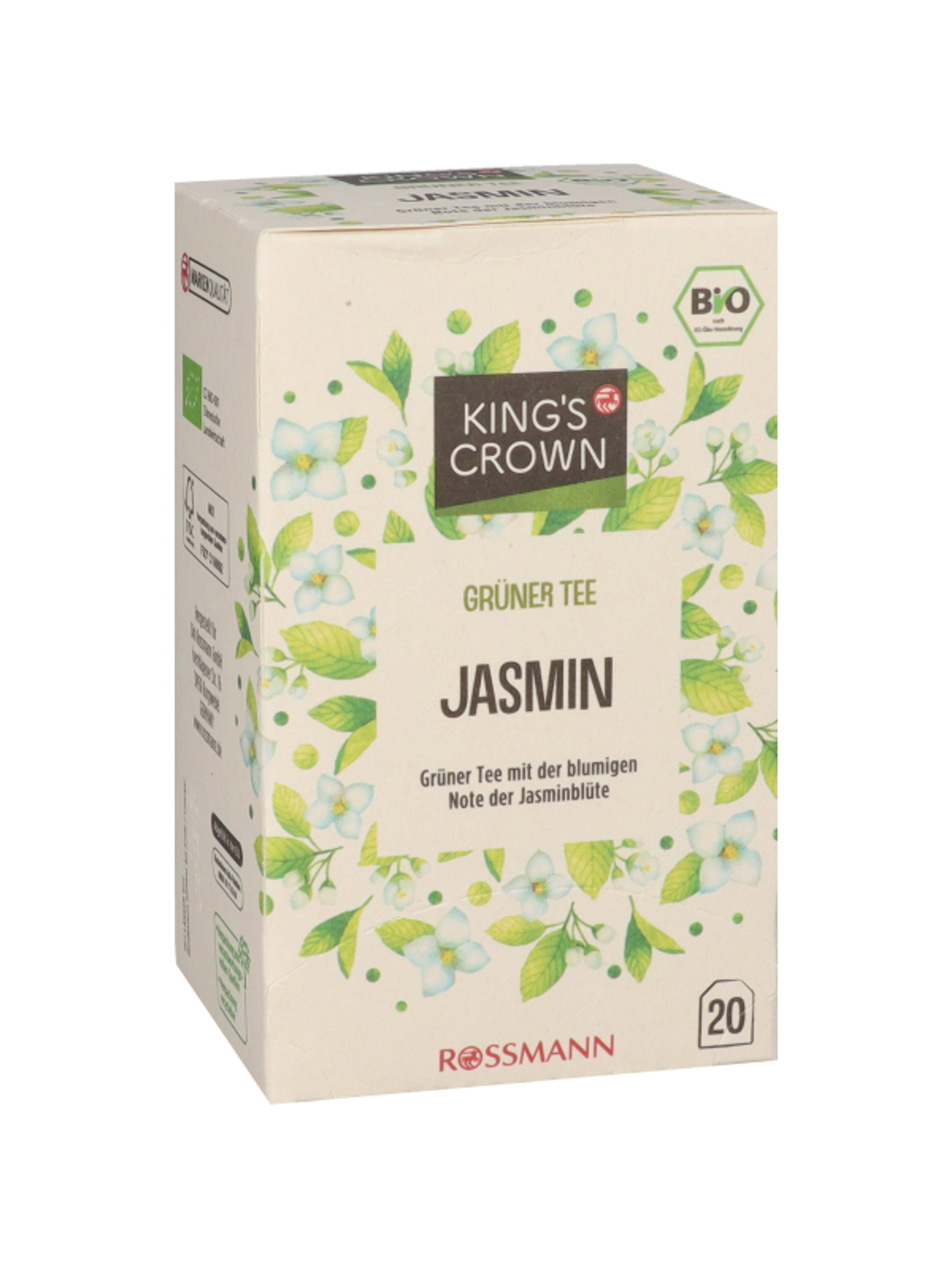King's Crown Tea Bio zöld tea-jázmin - 30 g-3