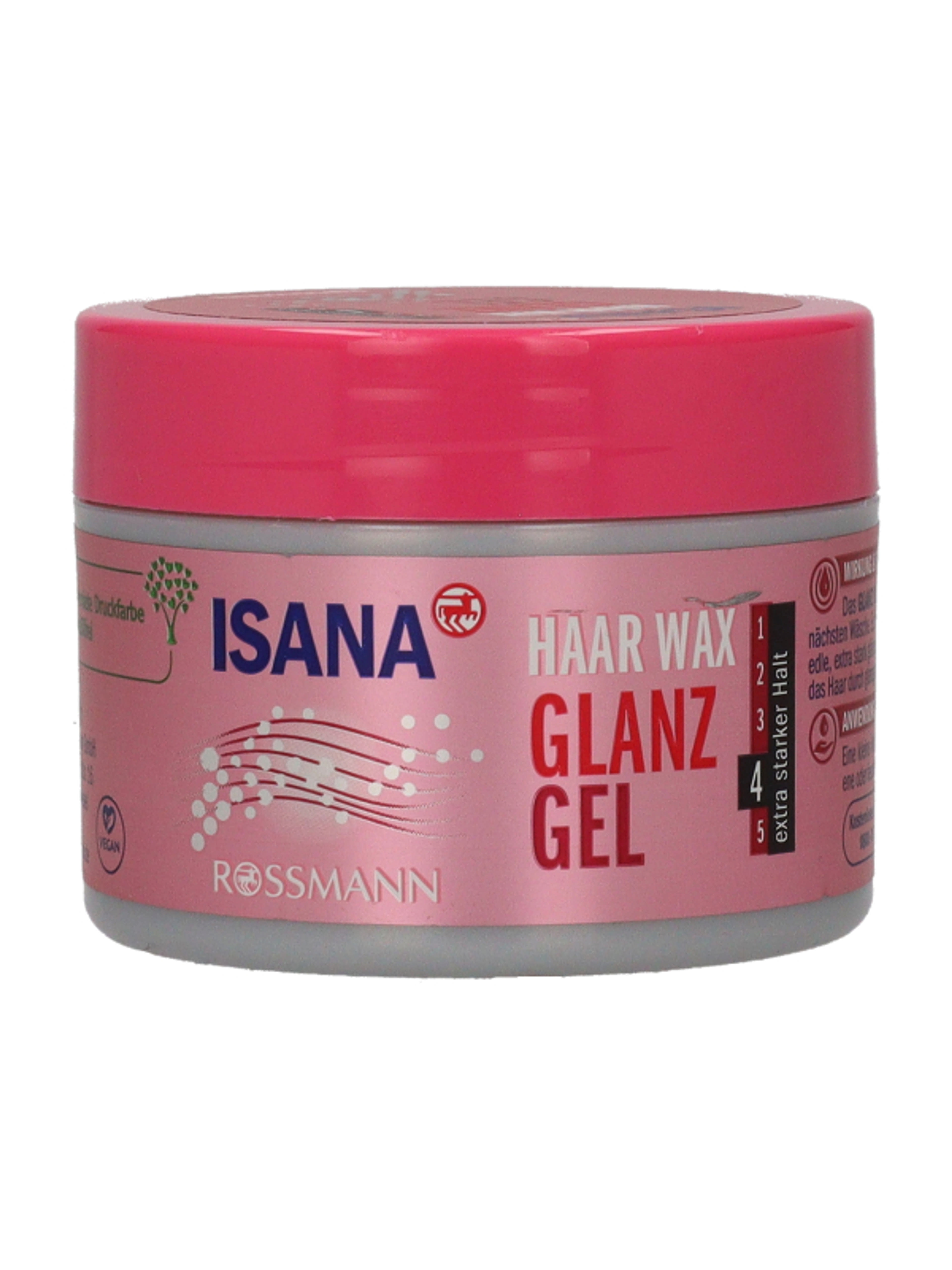 Isana Hair Glanz Gél Extra Erős wax - 75 ml-4