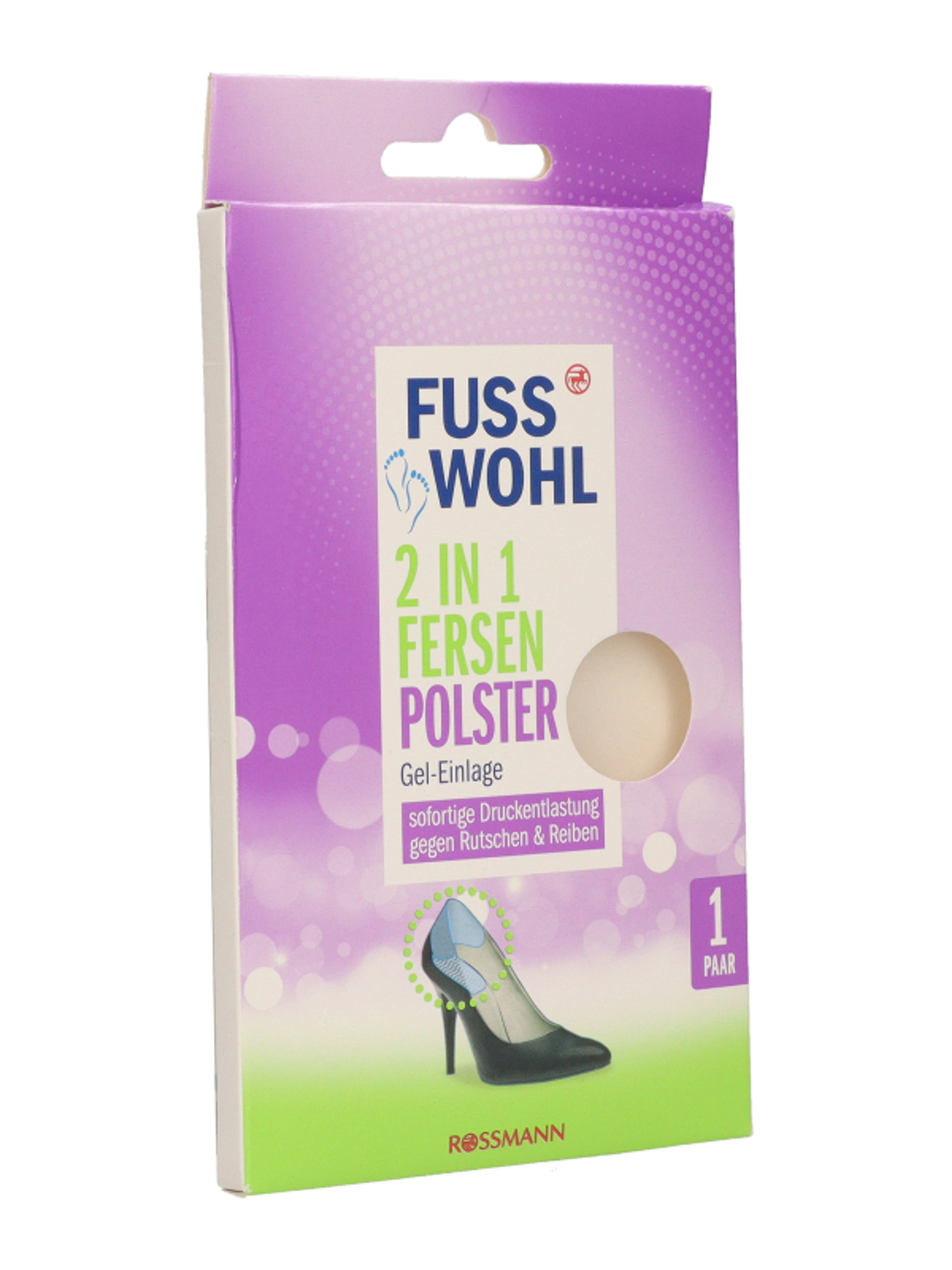 Fuss wohl 2in1 zselés sarokvédő bet+parna 1par - 2 db-4