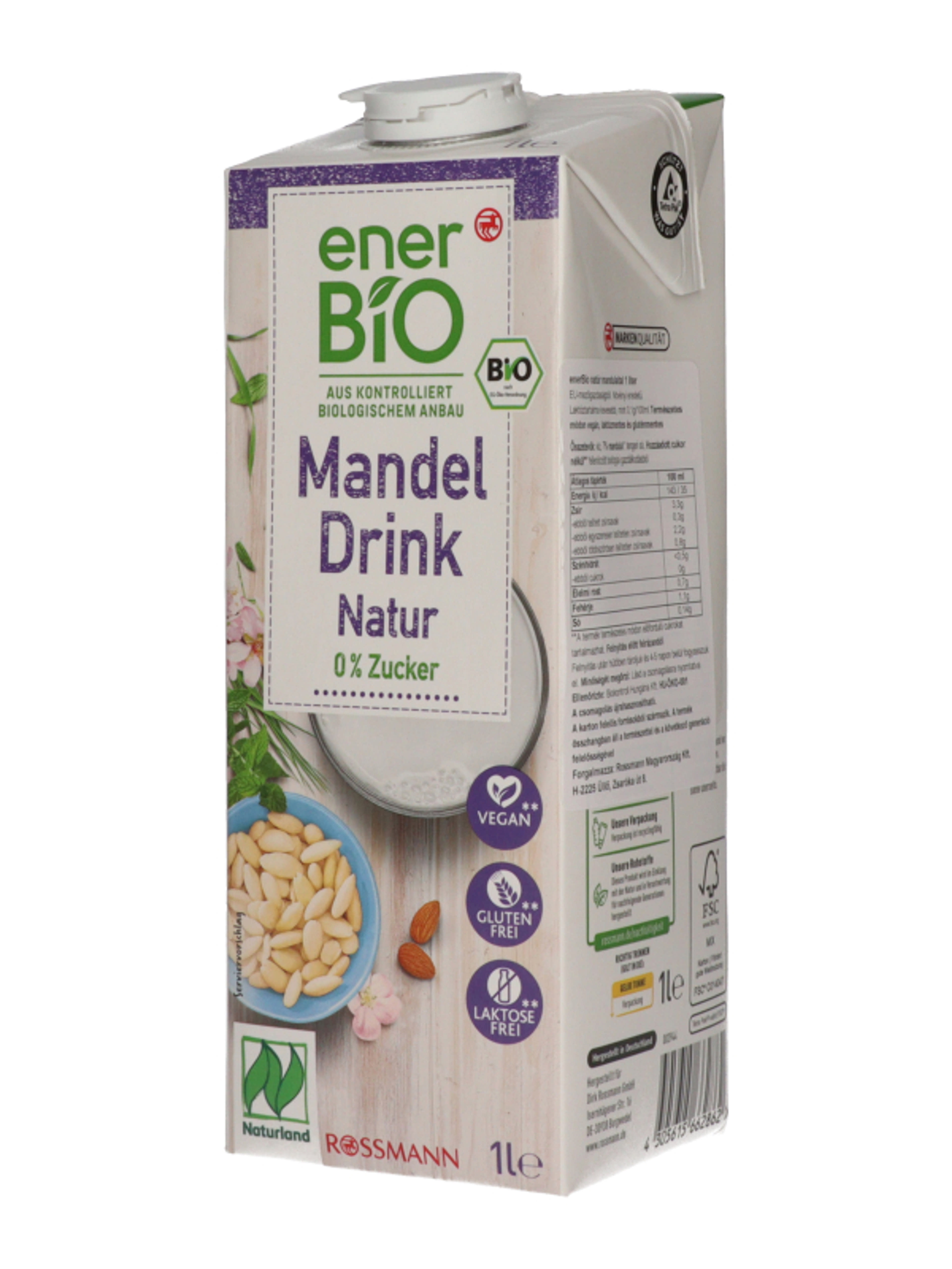 enerBio Natúr mandulaital - 1 l-3