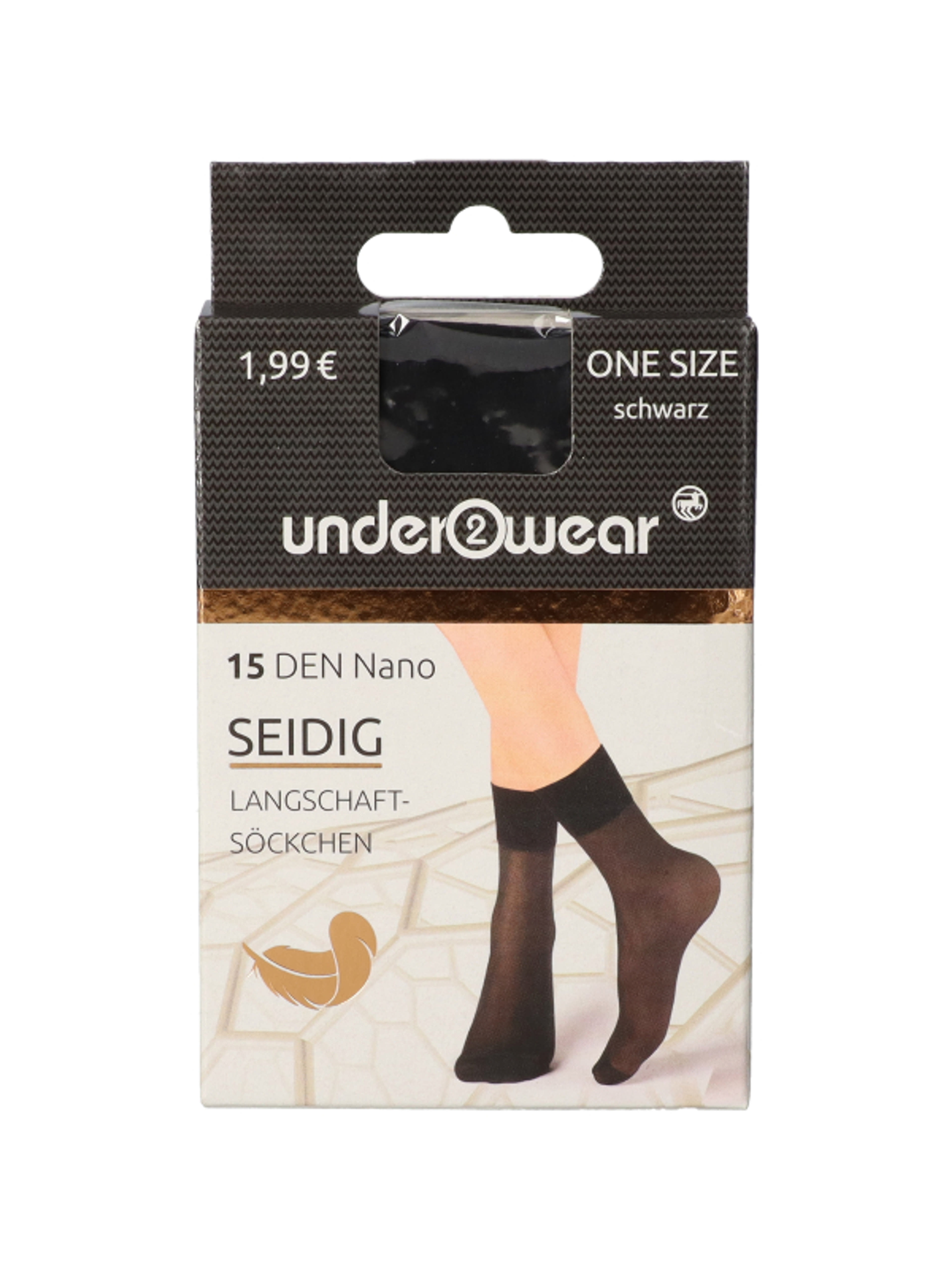 Underwear bokazokni, fekete, 15 Den nano, one size - 1 pár-1