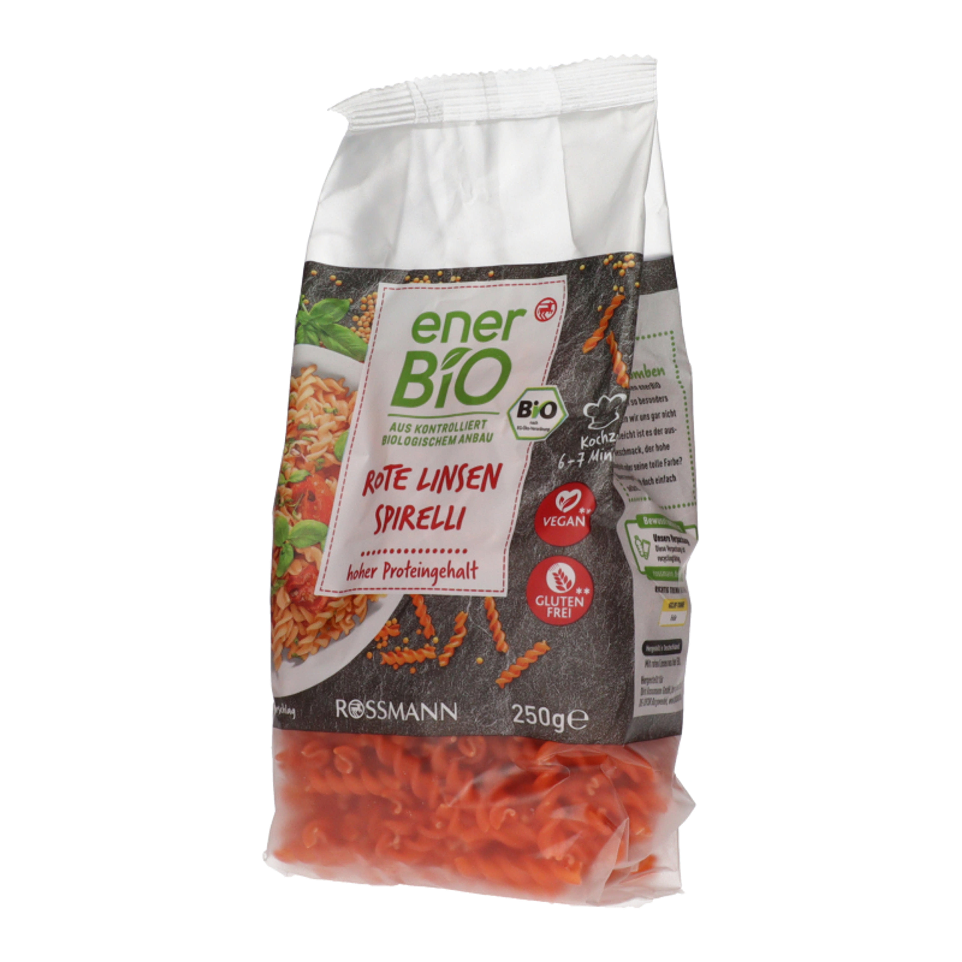 enerBio vöröslencse spirelli - 250 g-2