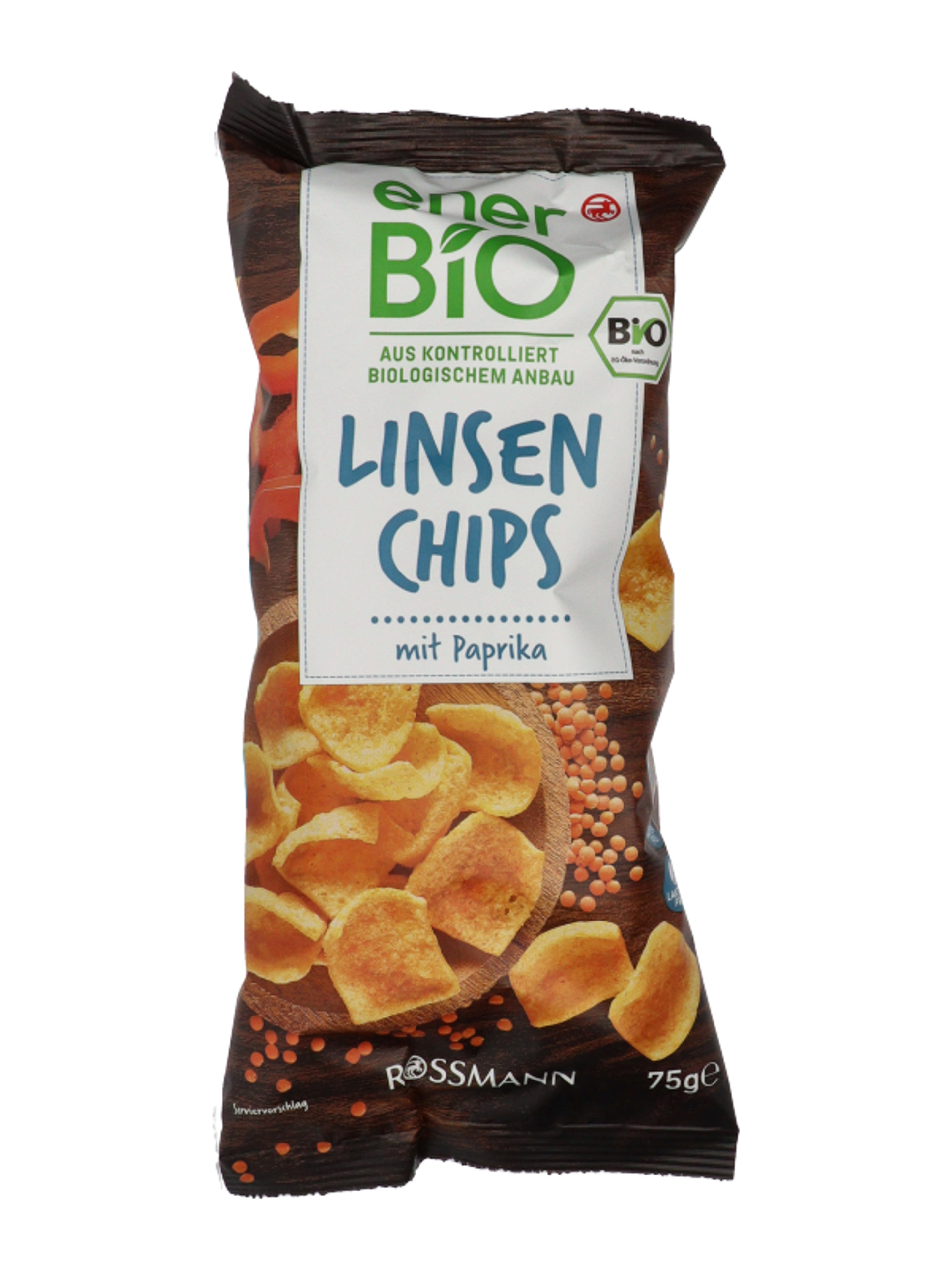 Ener-Bio paprikás lencse chips - 75 g-1