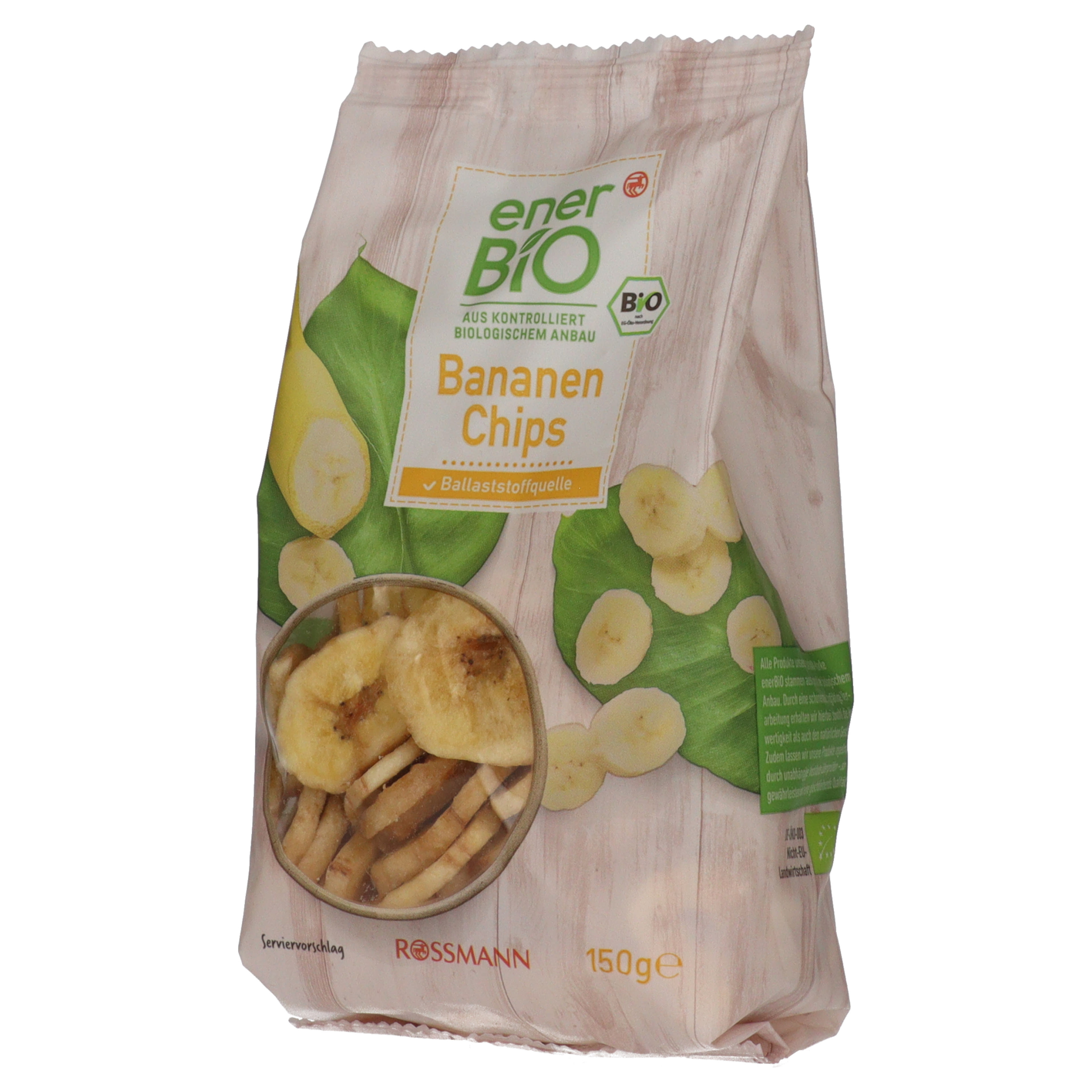 enerBio Banánchips - 150 g-2