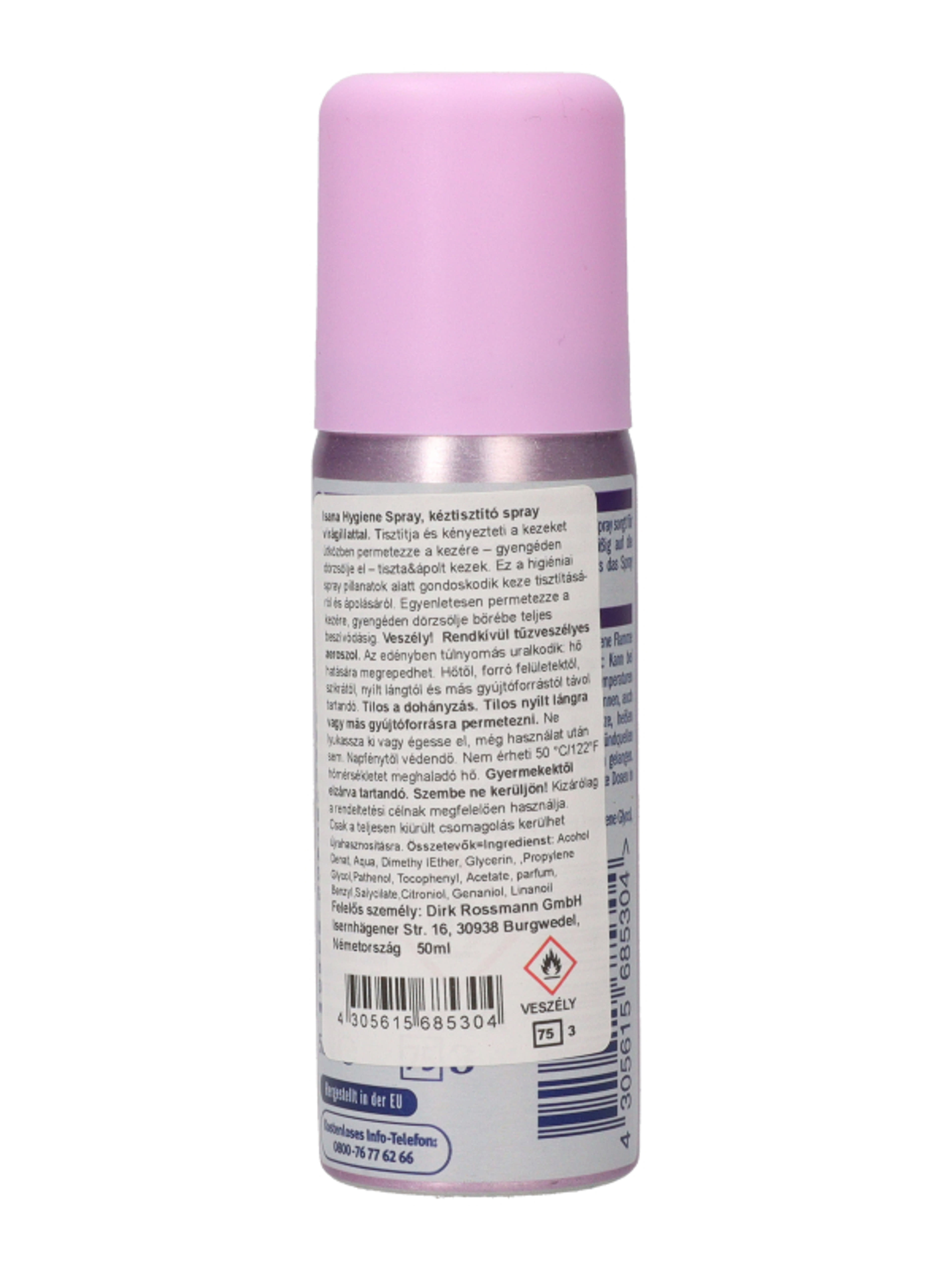 Isana kezapolo spray hygiene virágos - 50 ml-5