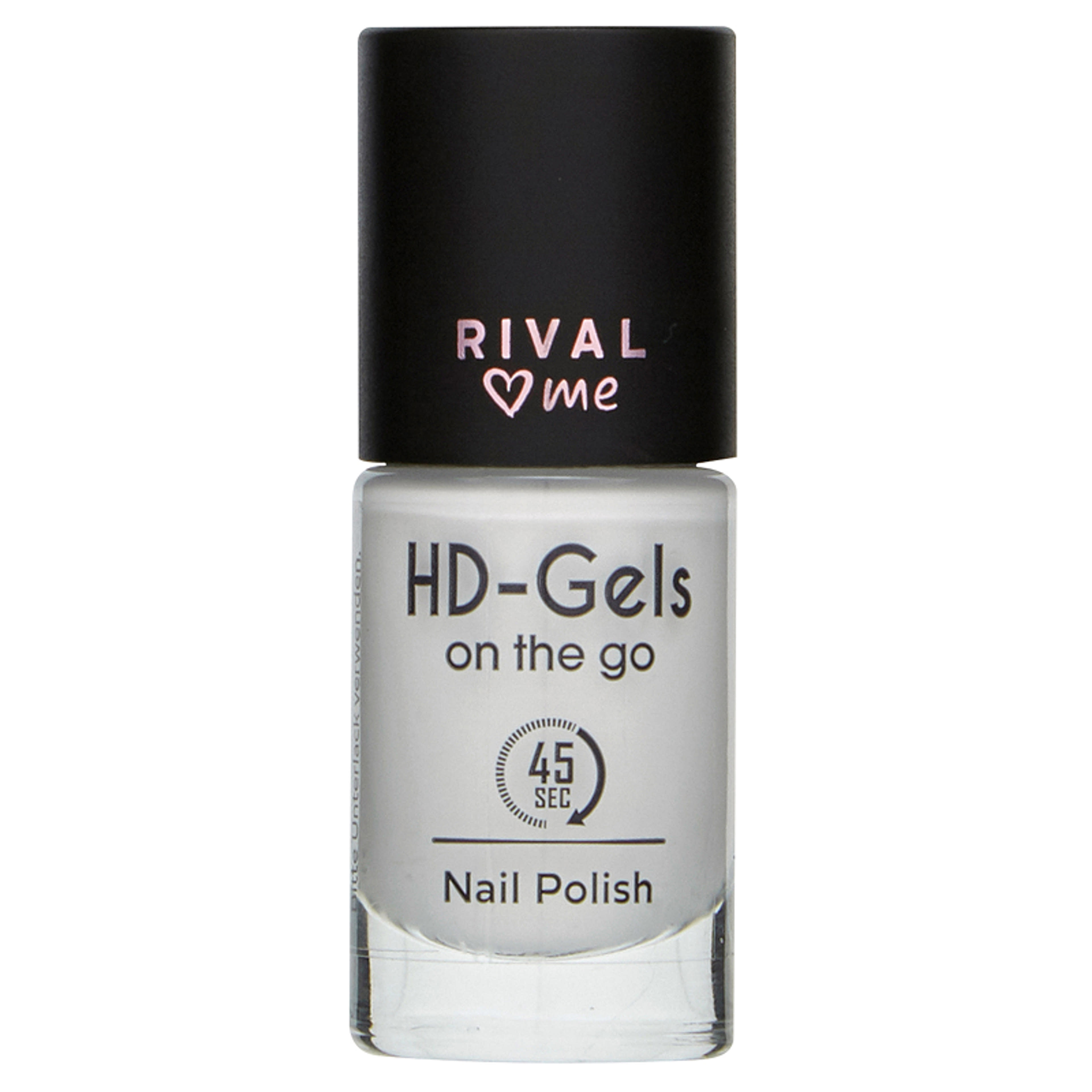 Rival Loves Me HD-Gels On The Go körömlakk /02 coconut milk - 1 db