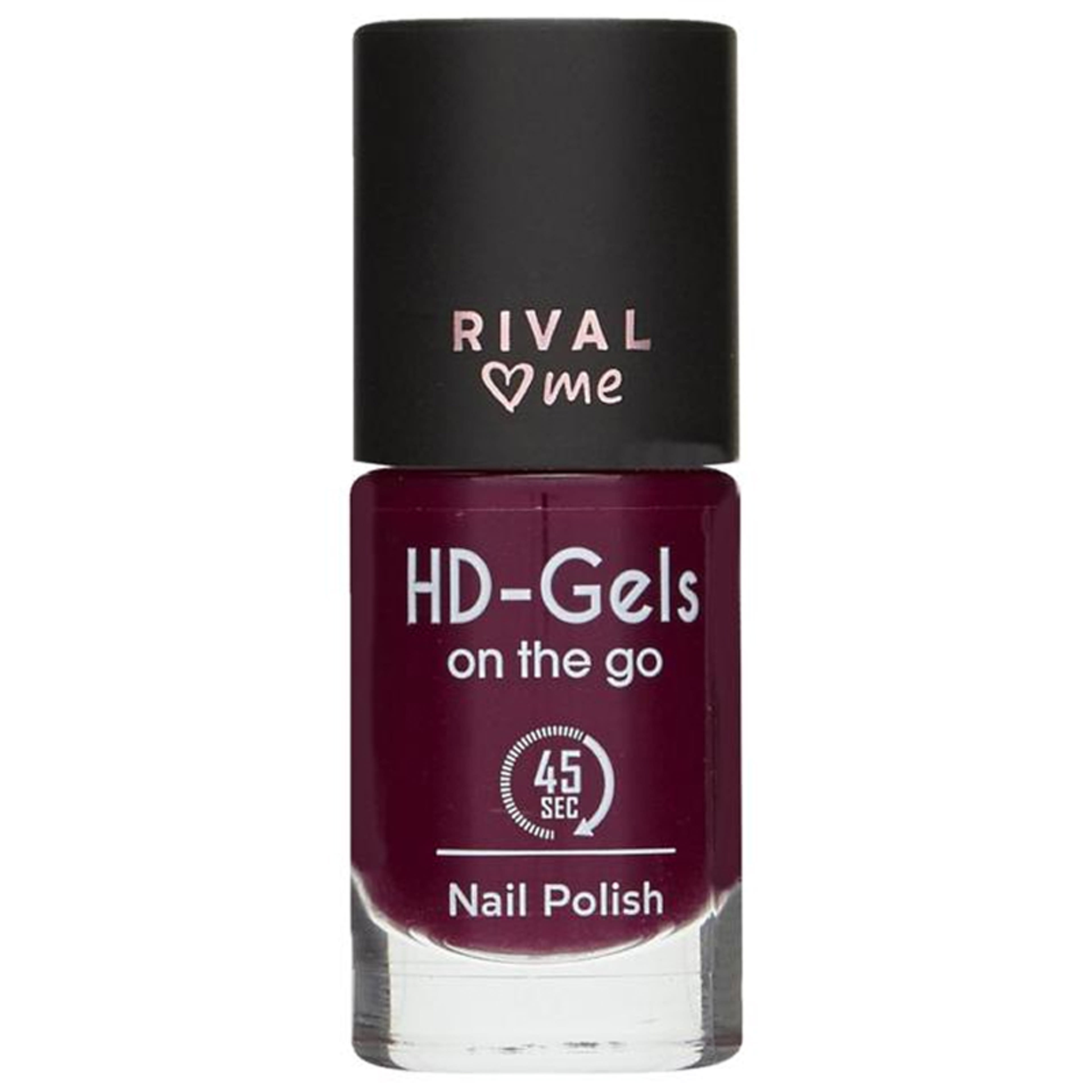 Rival Loves Me HD-Gels On The Go körömlakk /18 dangerous - 1 db