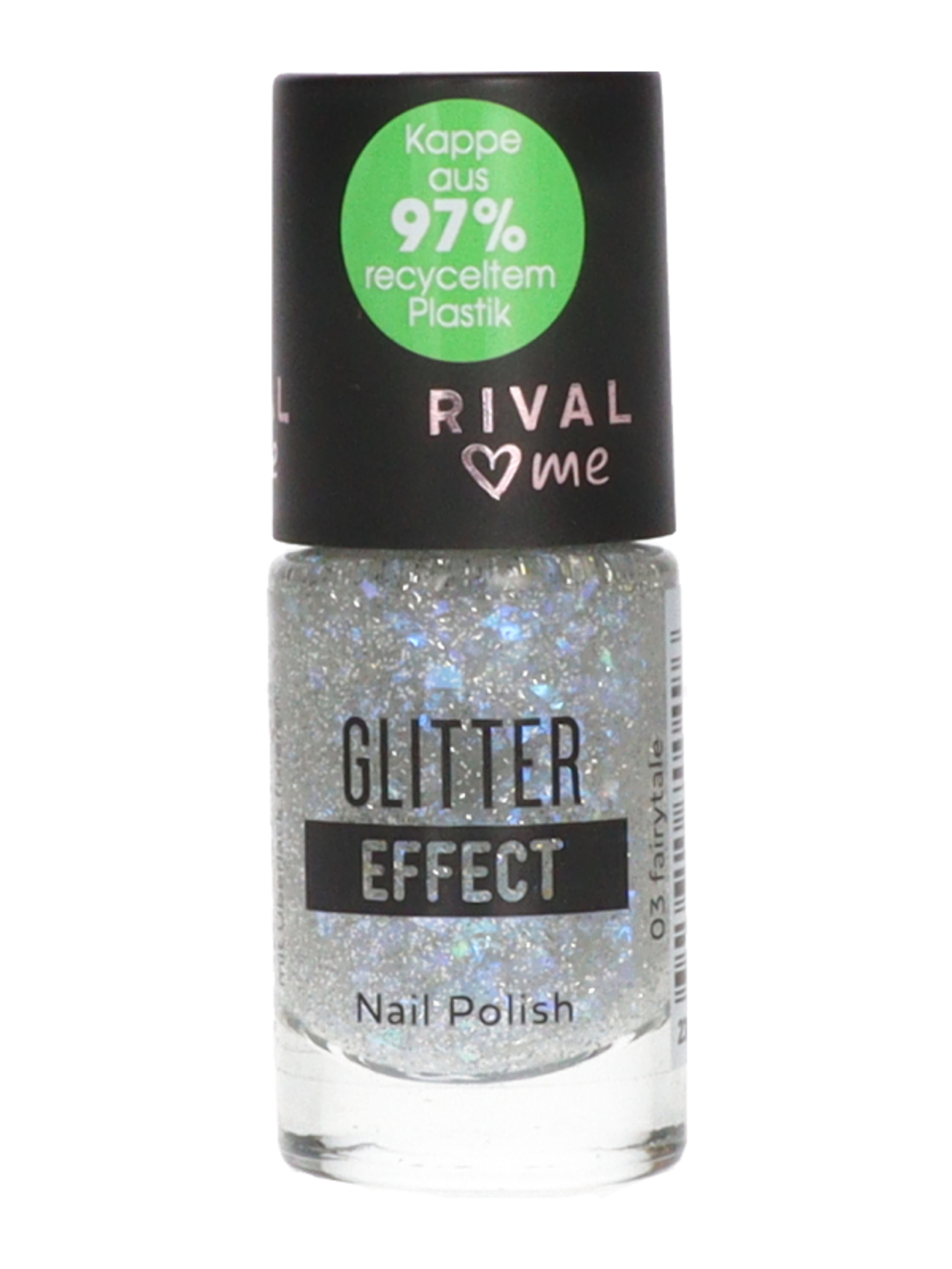 Rival Loves Me Glitter Effect körömlakk /03 - 1 db-2