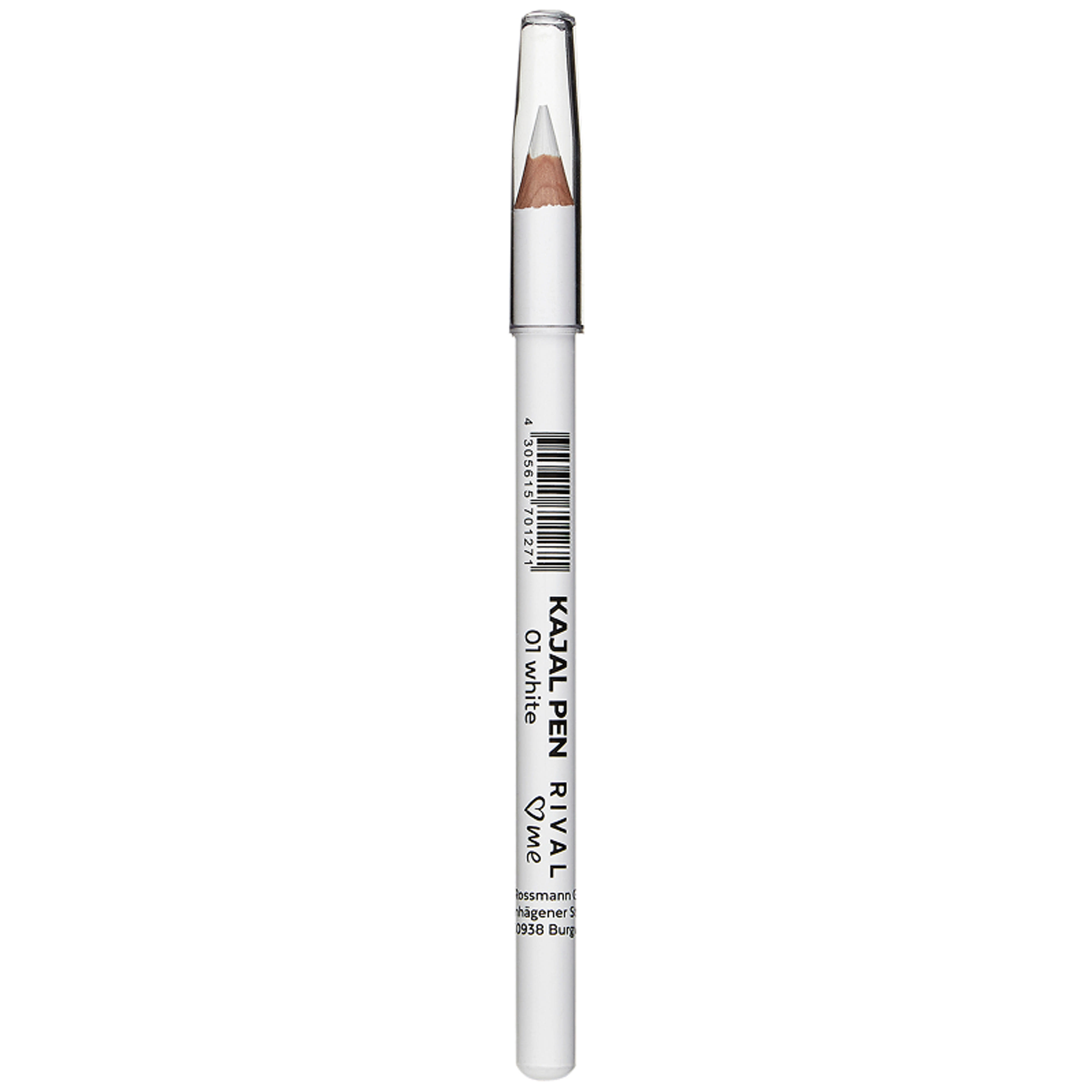 Rival Loves Me Kajal Pen szemceruza /01 white - 1 db