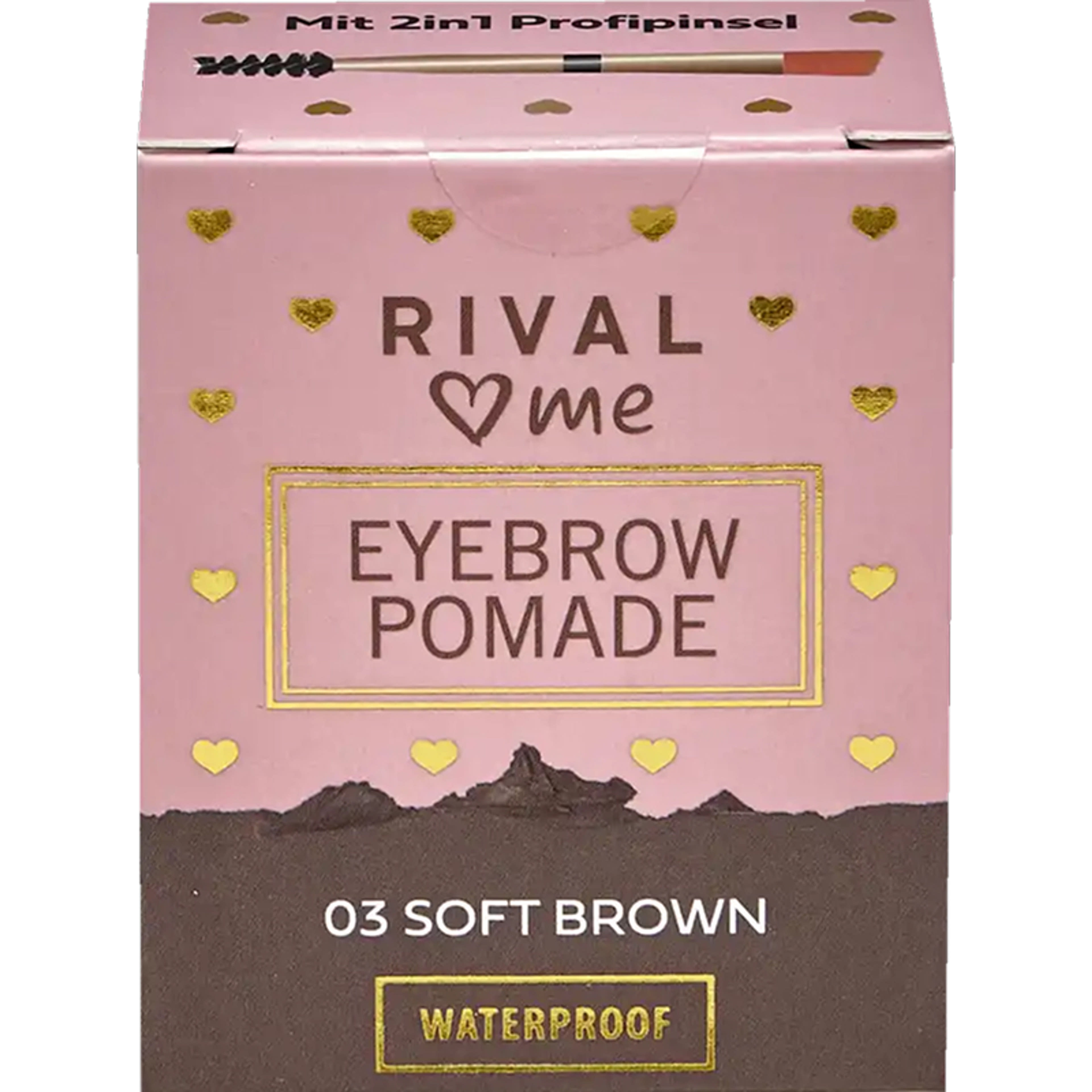 Rival Loves Me szemöldökpomádé /03 soft brown - 1 db
