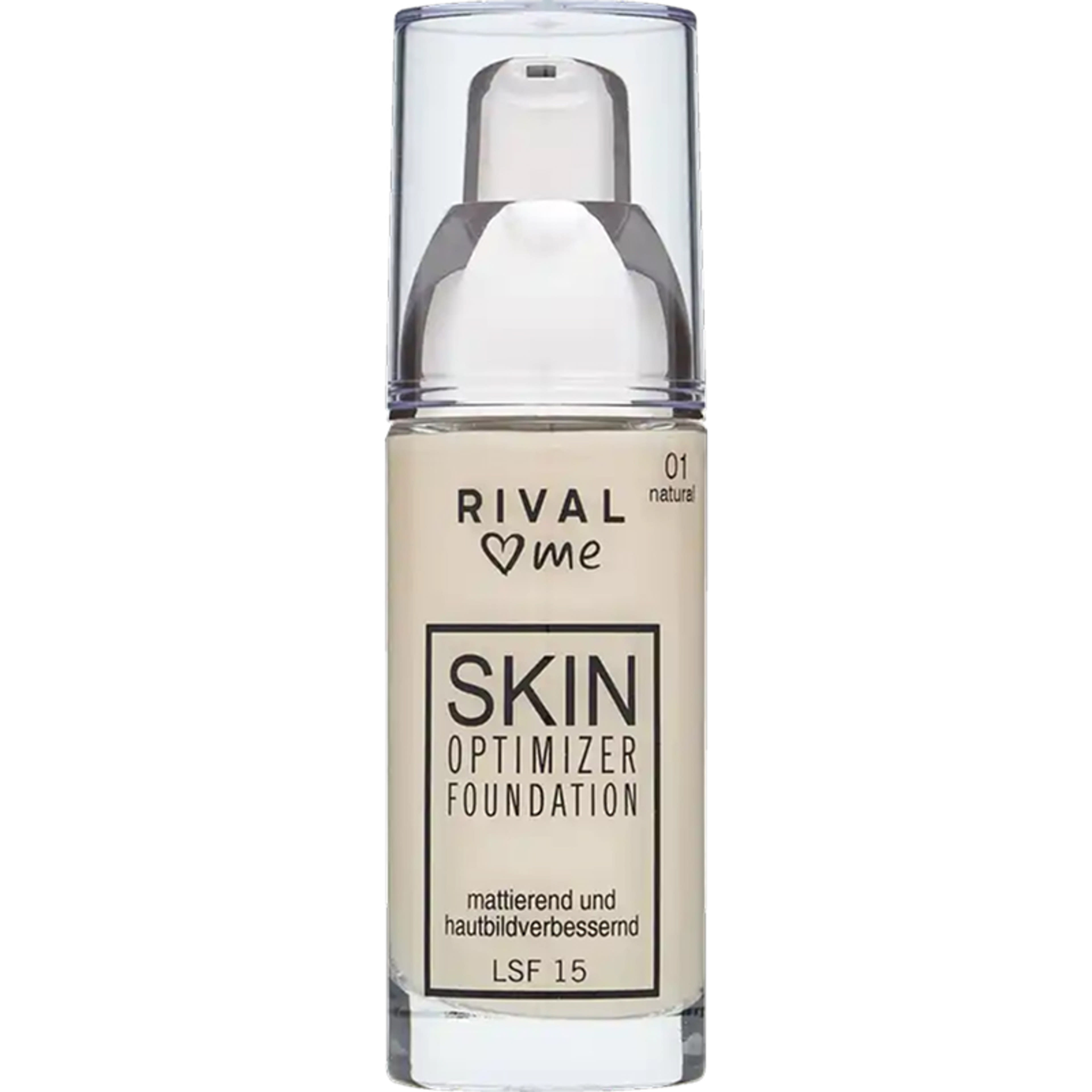 Rival Loves Me Skin Optimizer alapozó /01 natural - 1 db