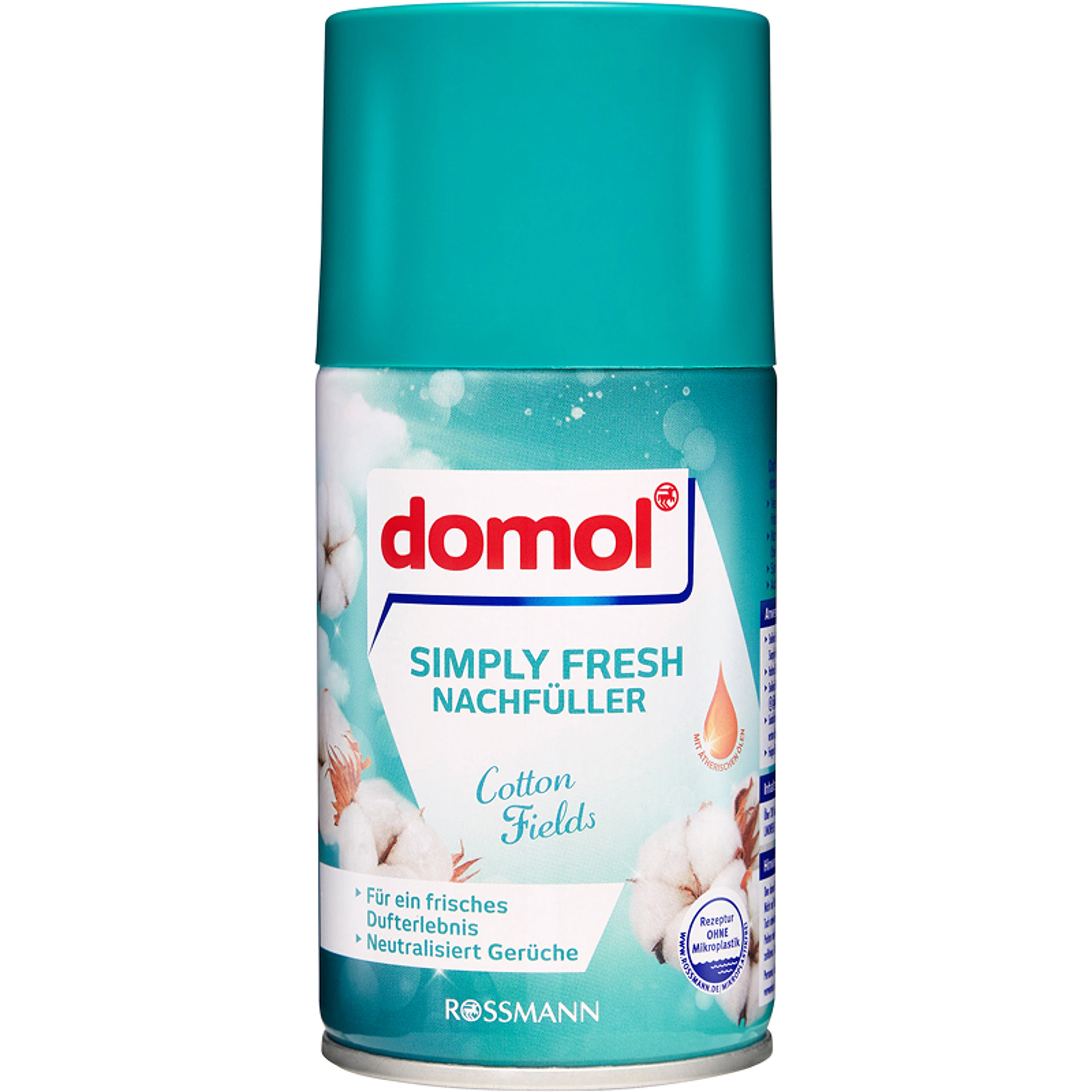 Domol Simply Fresh Cotton Fields légfrissítő utántöltő - 250 ml