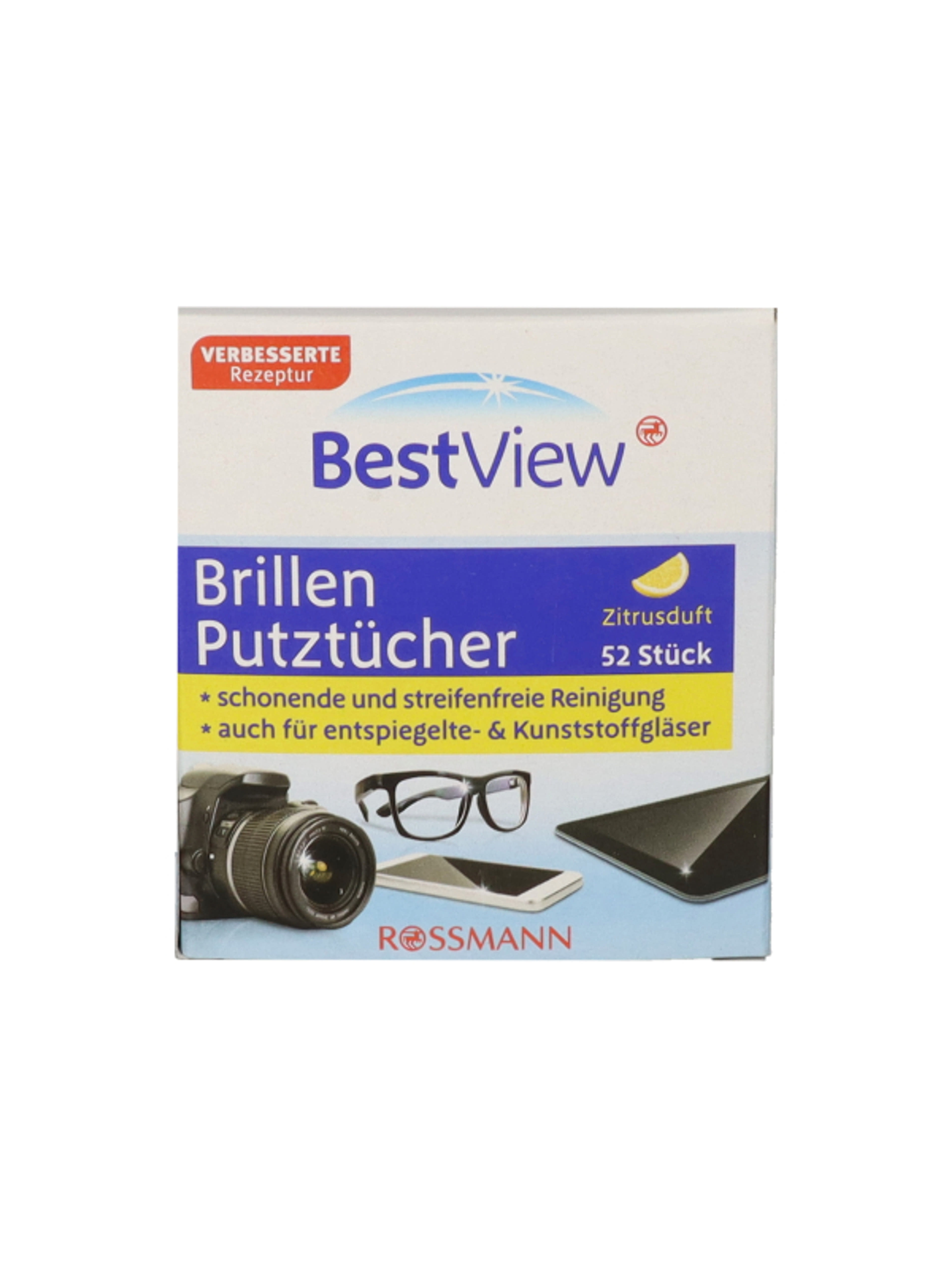 Best View Szemüvegtisztító Kendő - 52 db-1
