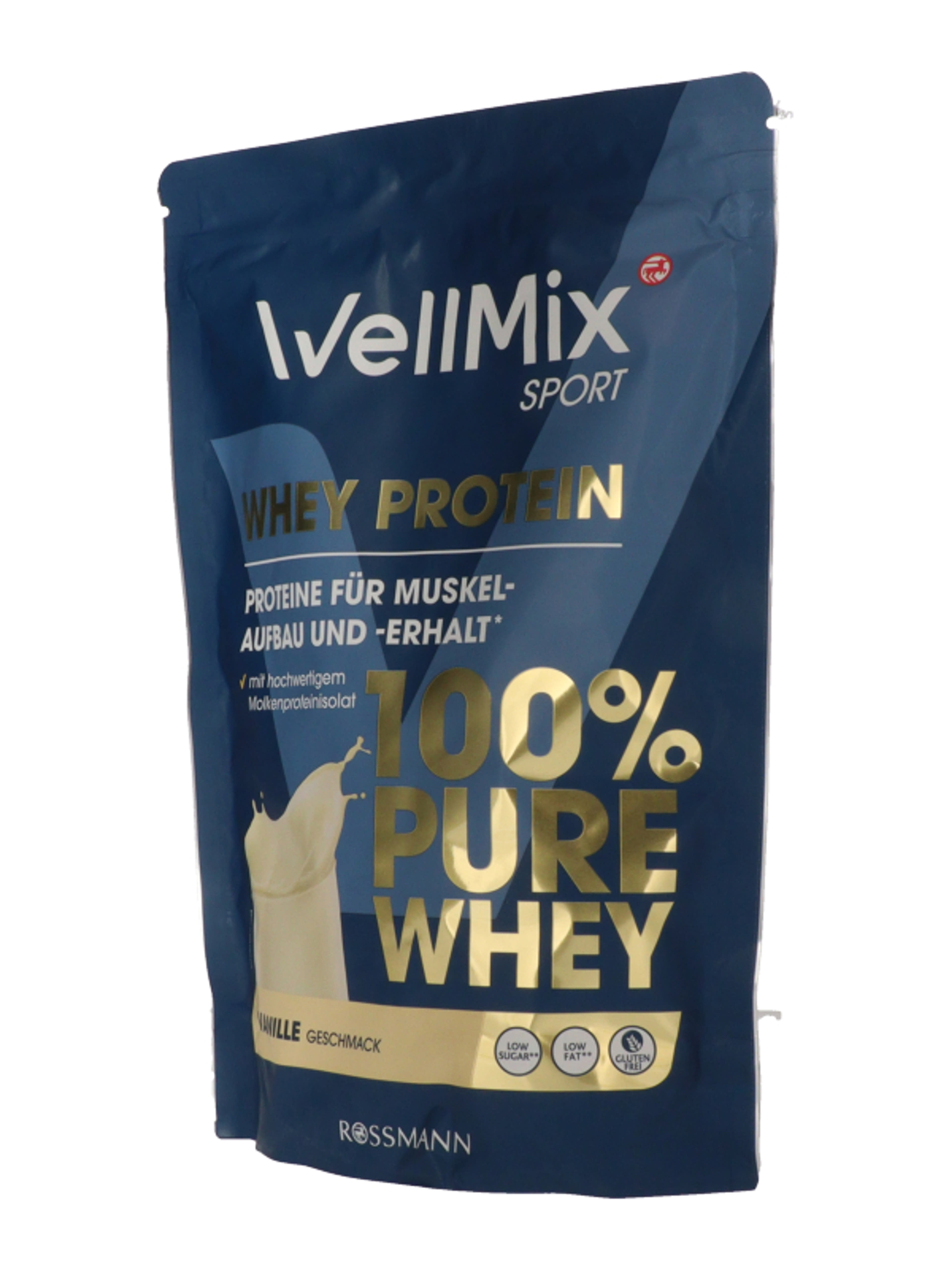 Well Mix Pure Whey 100% fehérjepor vanília izű - 450 g-3