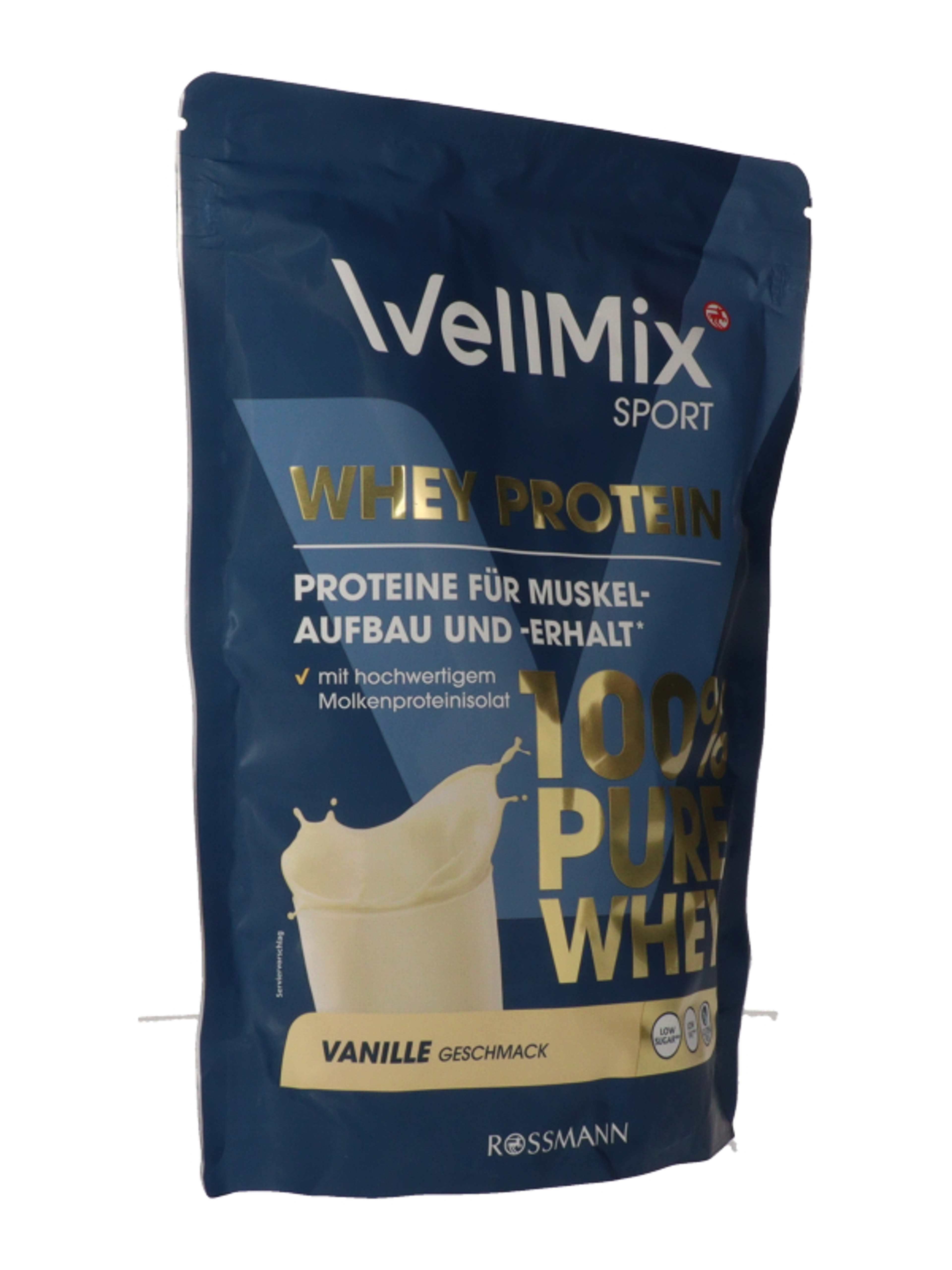 Well Mix Pure Whey 100% fehérjepor vanília izű - 450 g-5