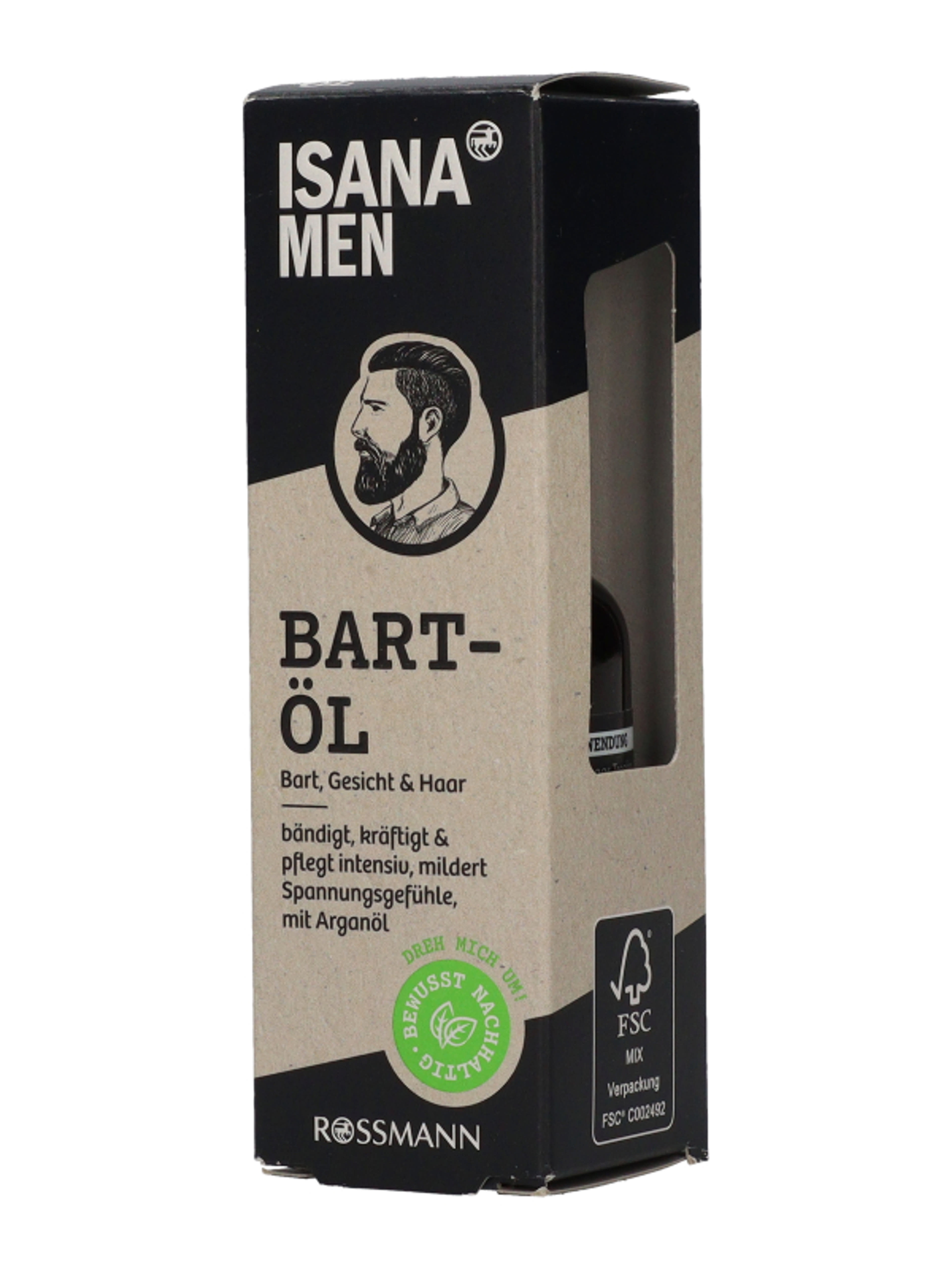 Isana Men Premium szakállápoló olaj argán&jojoba - 30 ml-4
