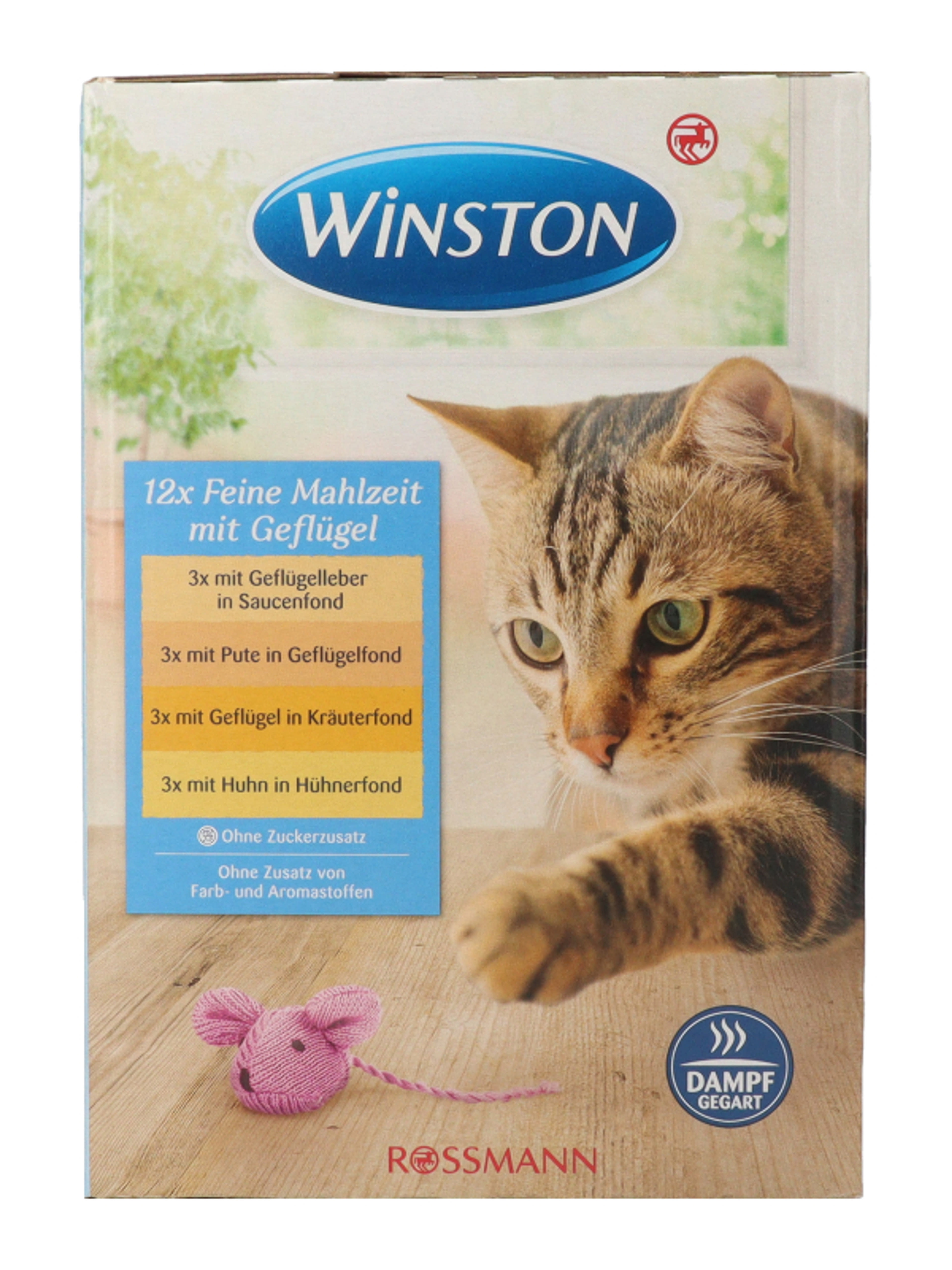 Winston alutasak macskáknak szárnyas 12*100 g - 1200 g-4