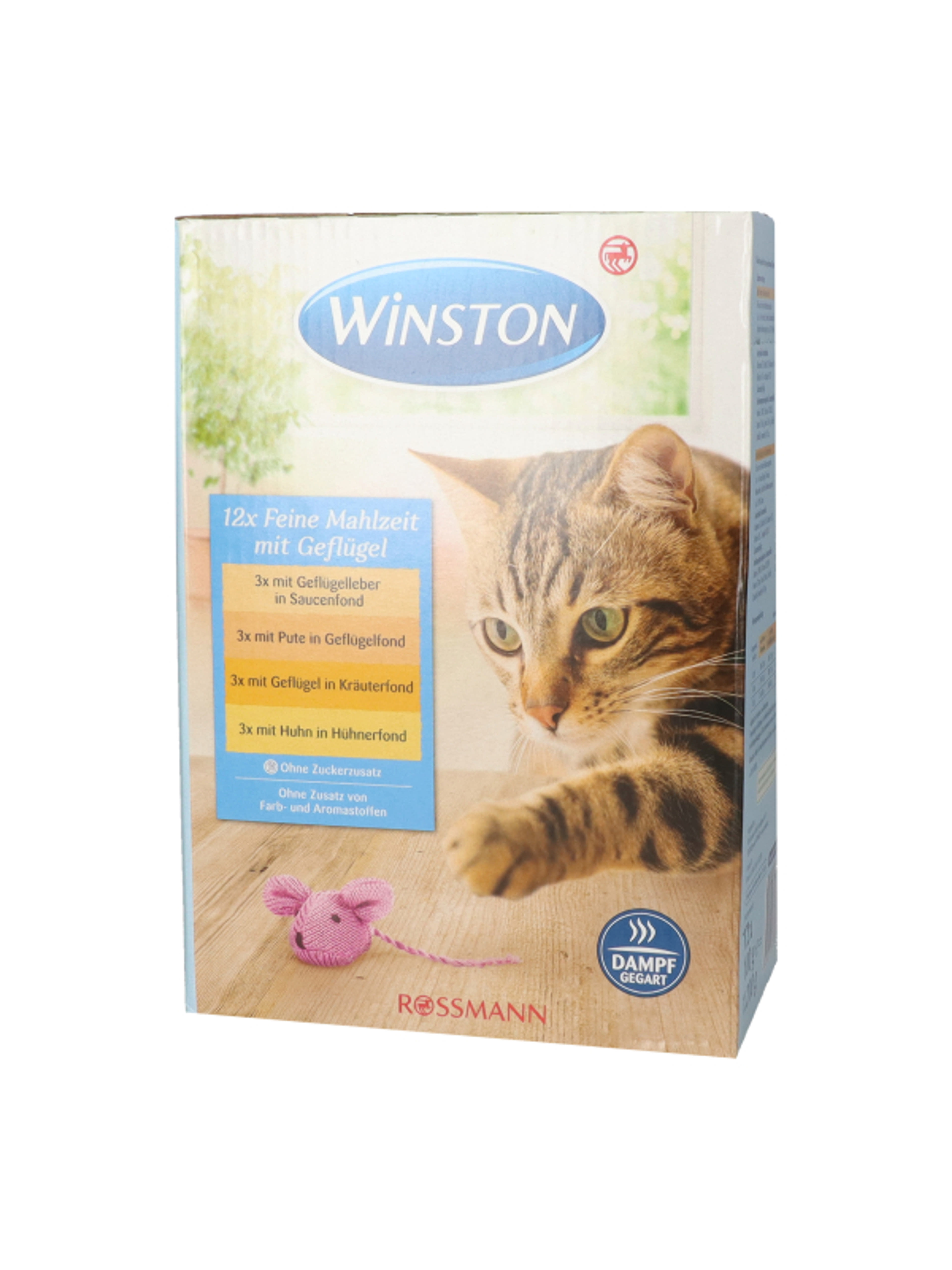 Winston alutasak macskáknak szárnyas 12*100 g - 1200 g-6