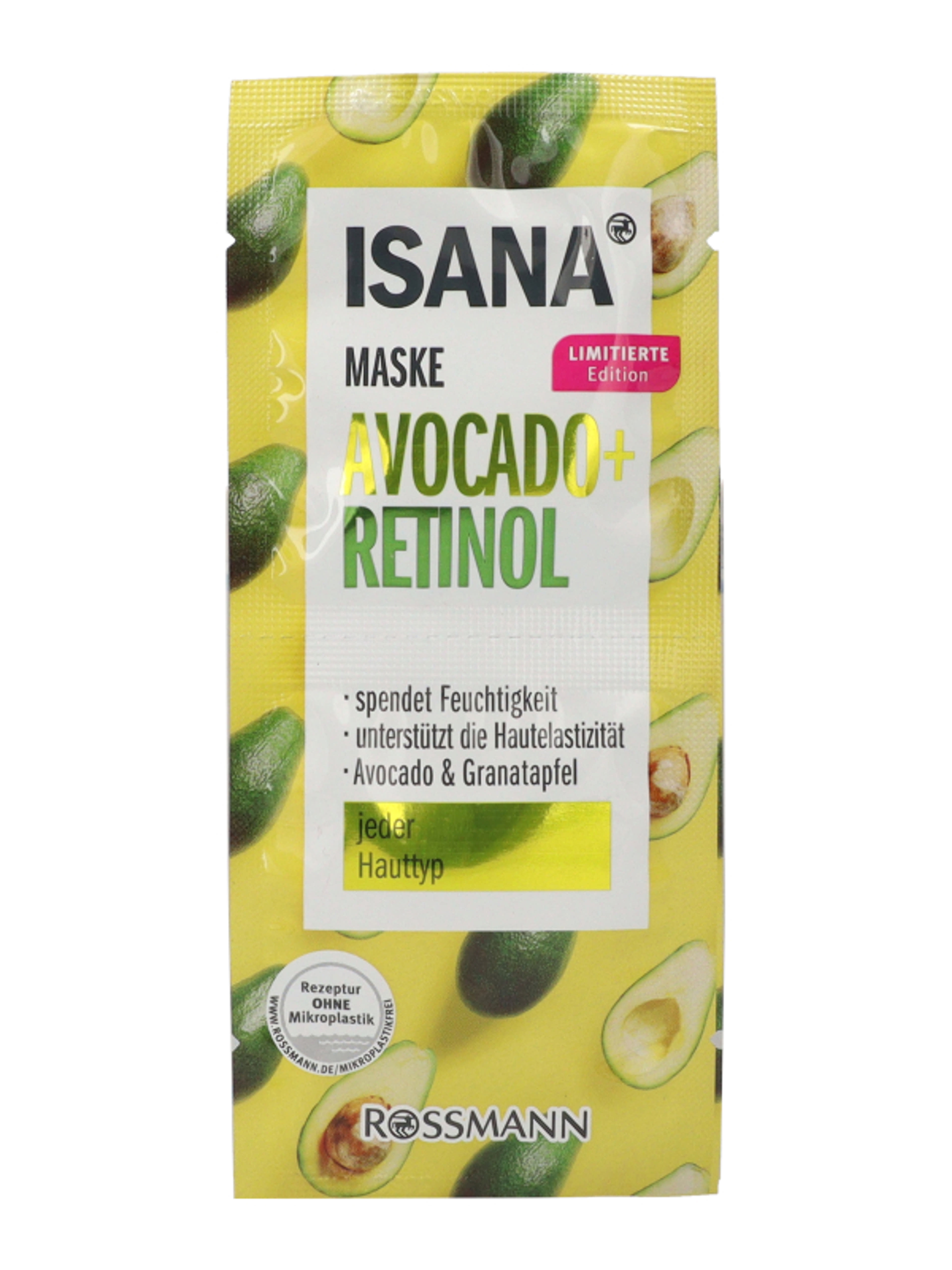 Isana Retinol Avocado maszk 2x8 ml - 16 ml