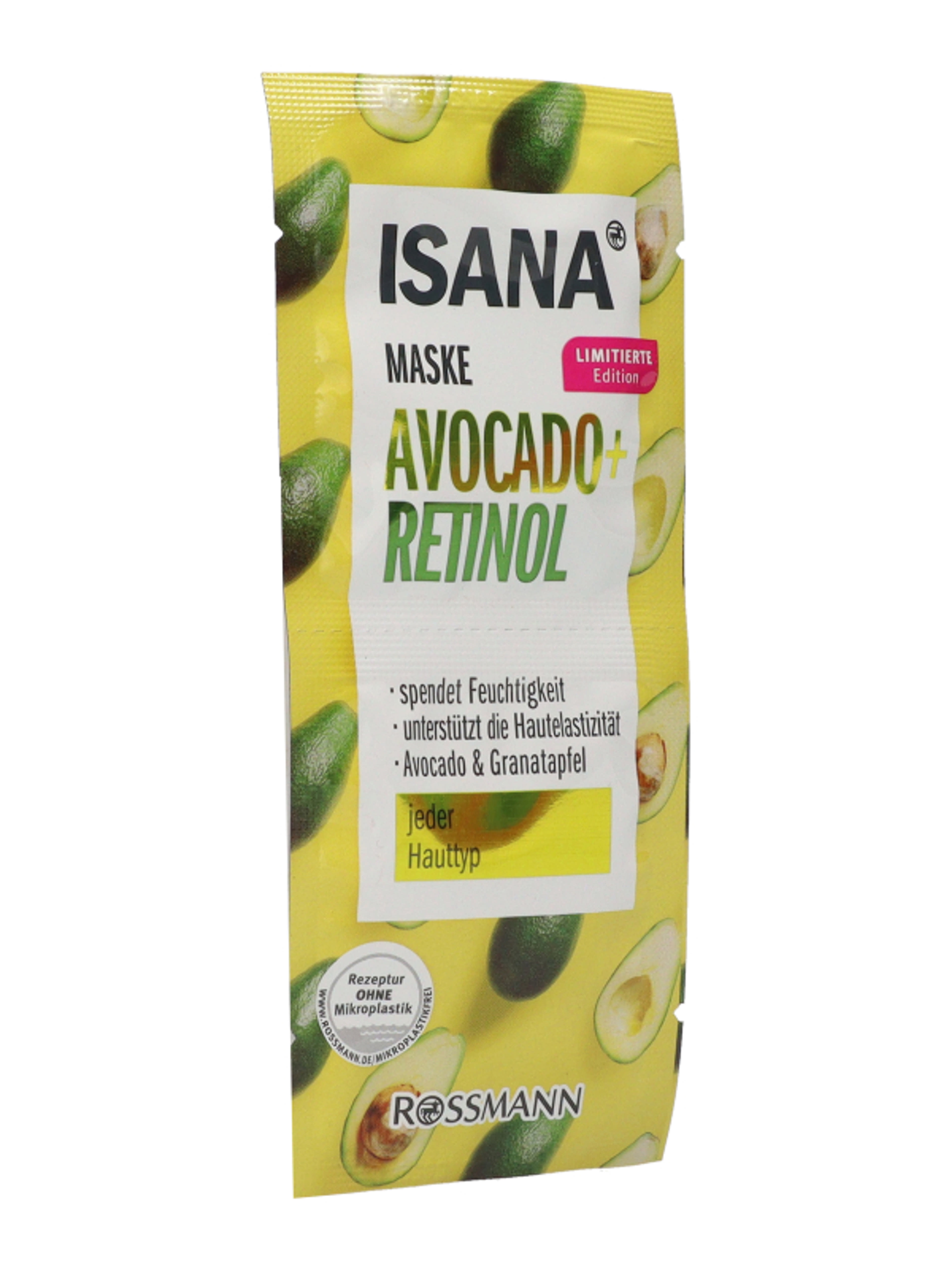 Isana Retinol Avocado maszk 2x8 ml - 16 ml-3