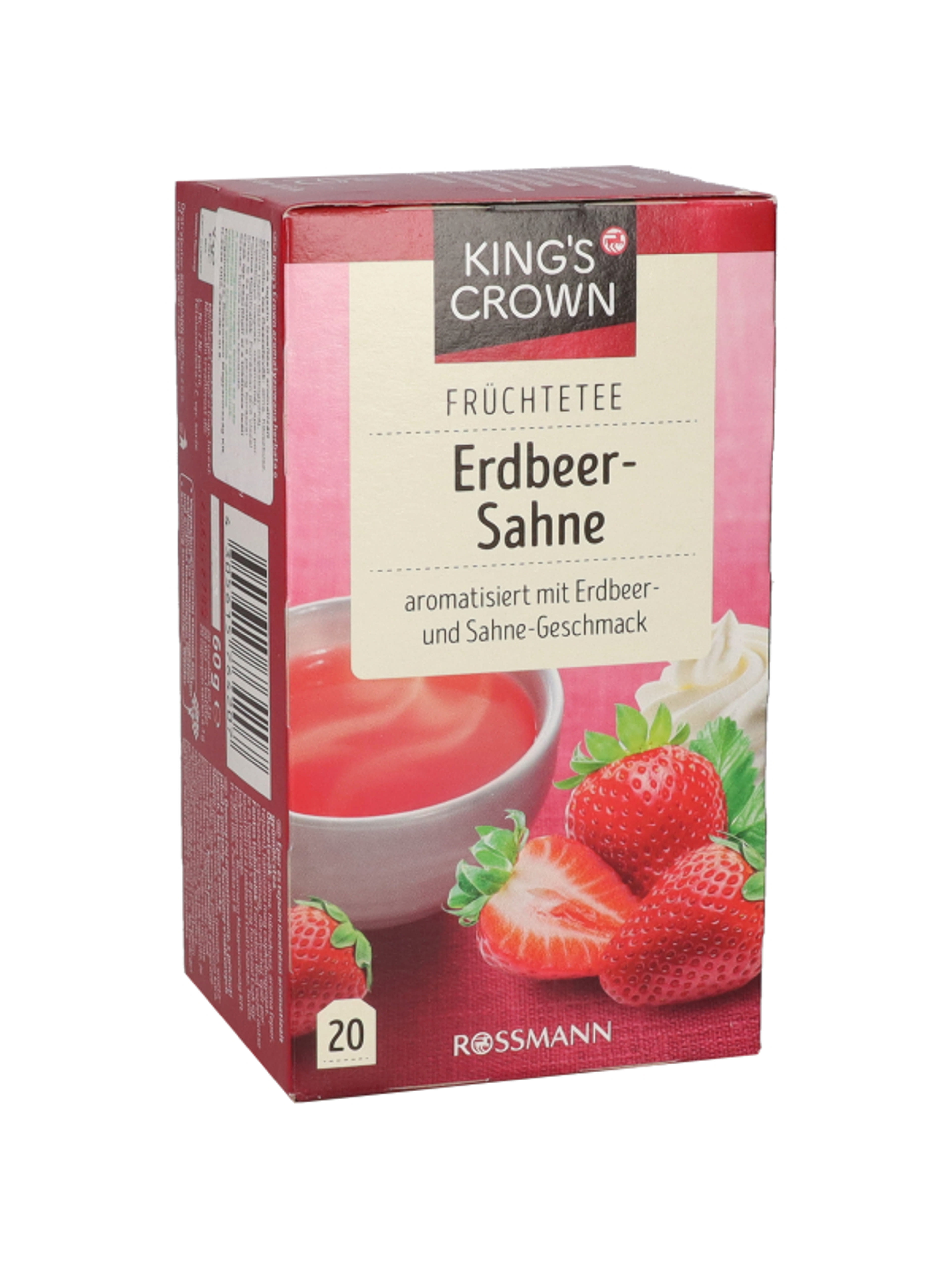 King's Crown Tea eper-tejszín ízben - 60 g-3