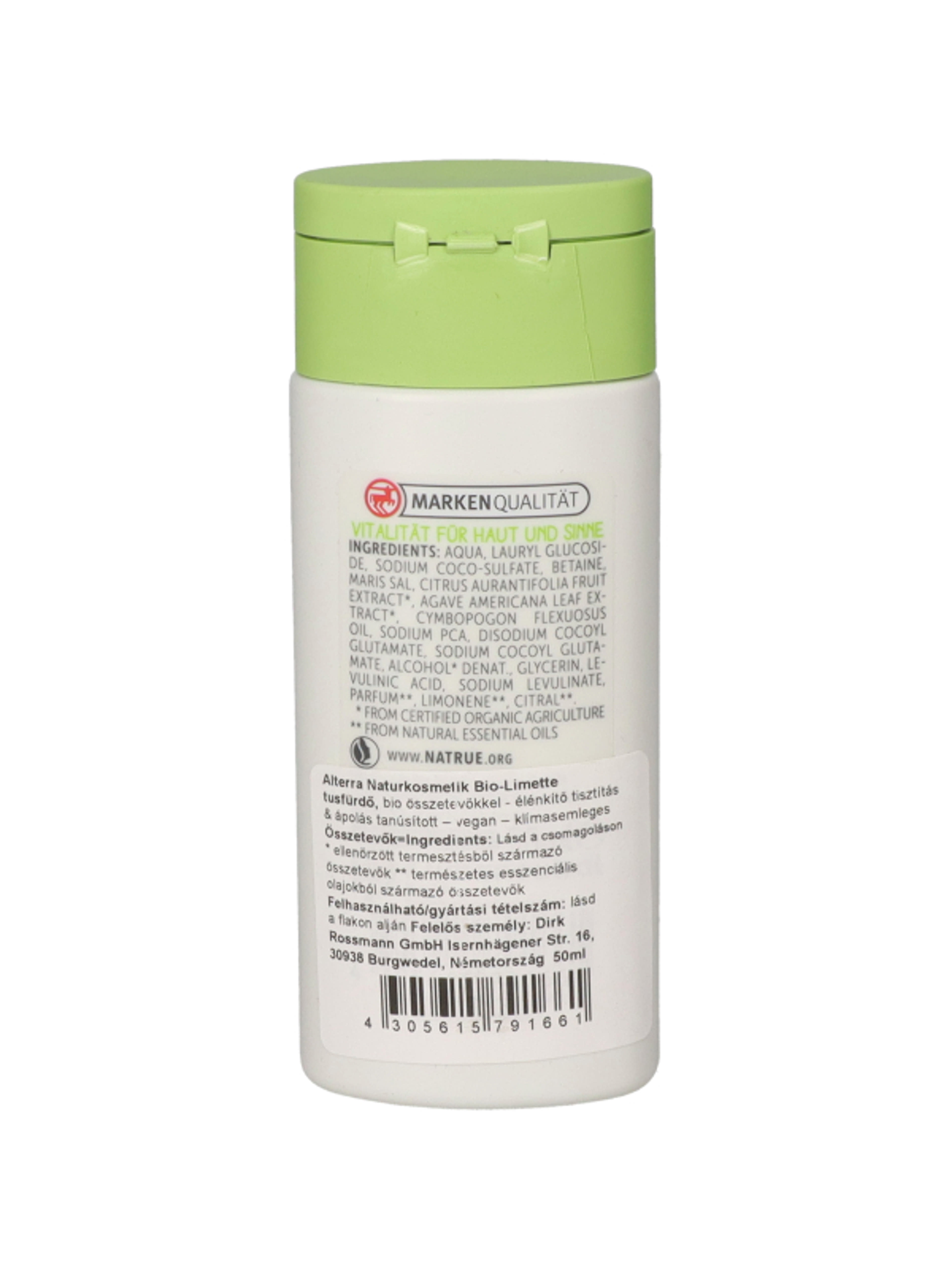 Alterra promo tusfürdő Lime - 50 ml-4